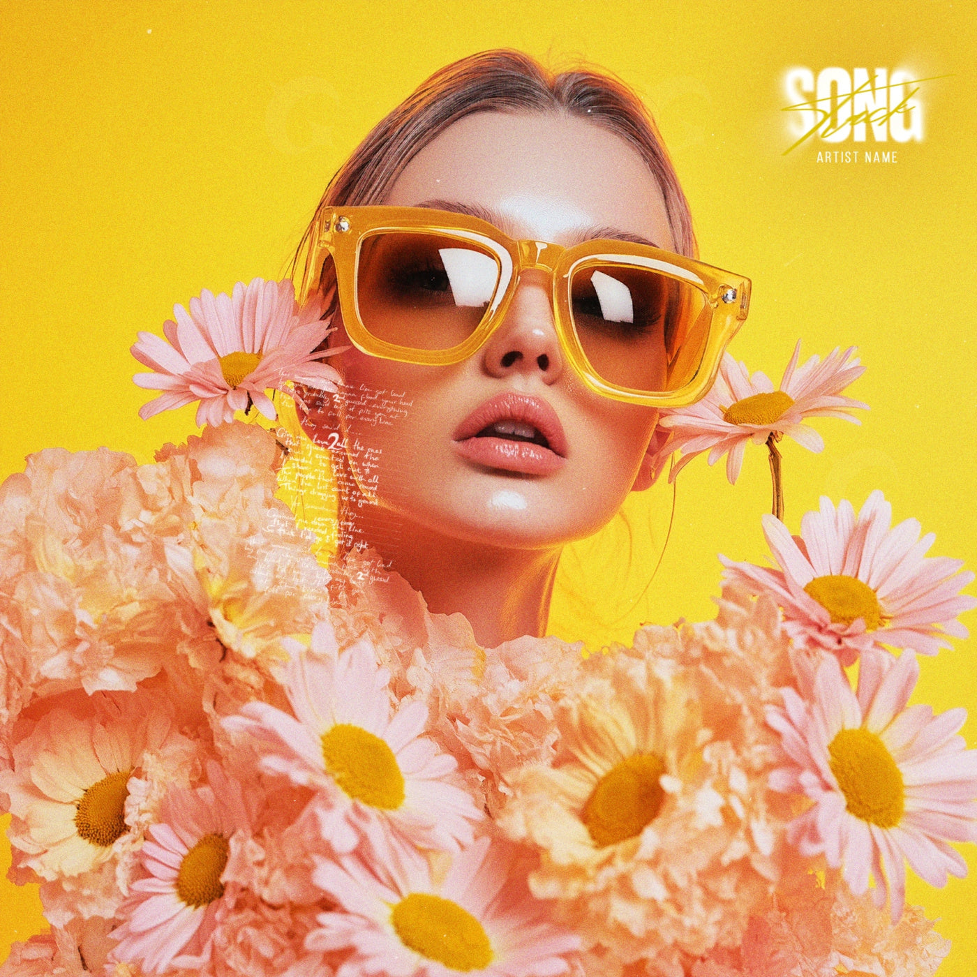 Sunlit sunglass flowergirl