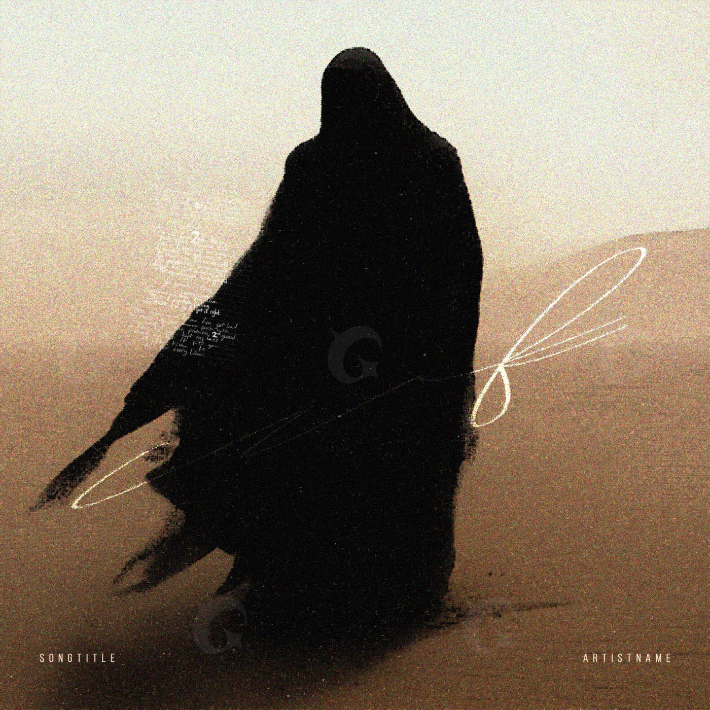 Wandering desert shroud