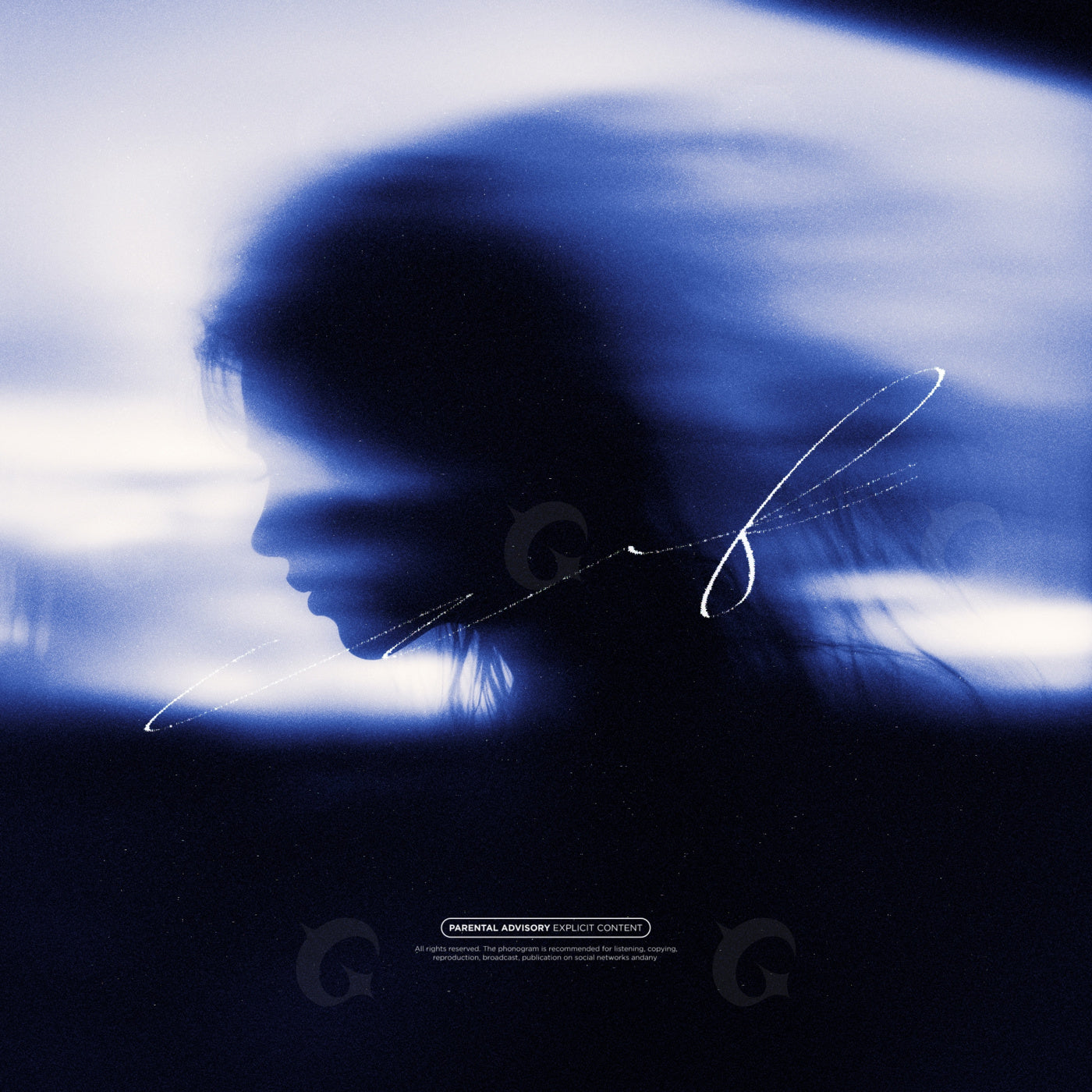 Silhouette against motion