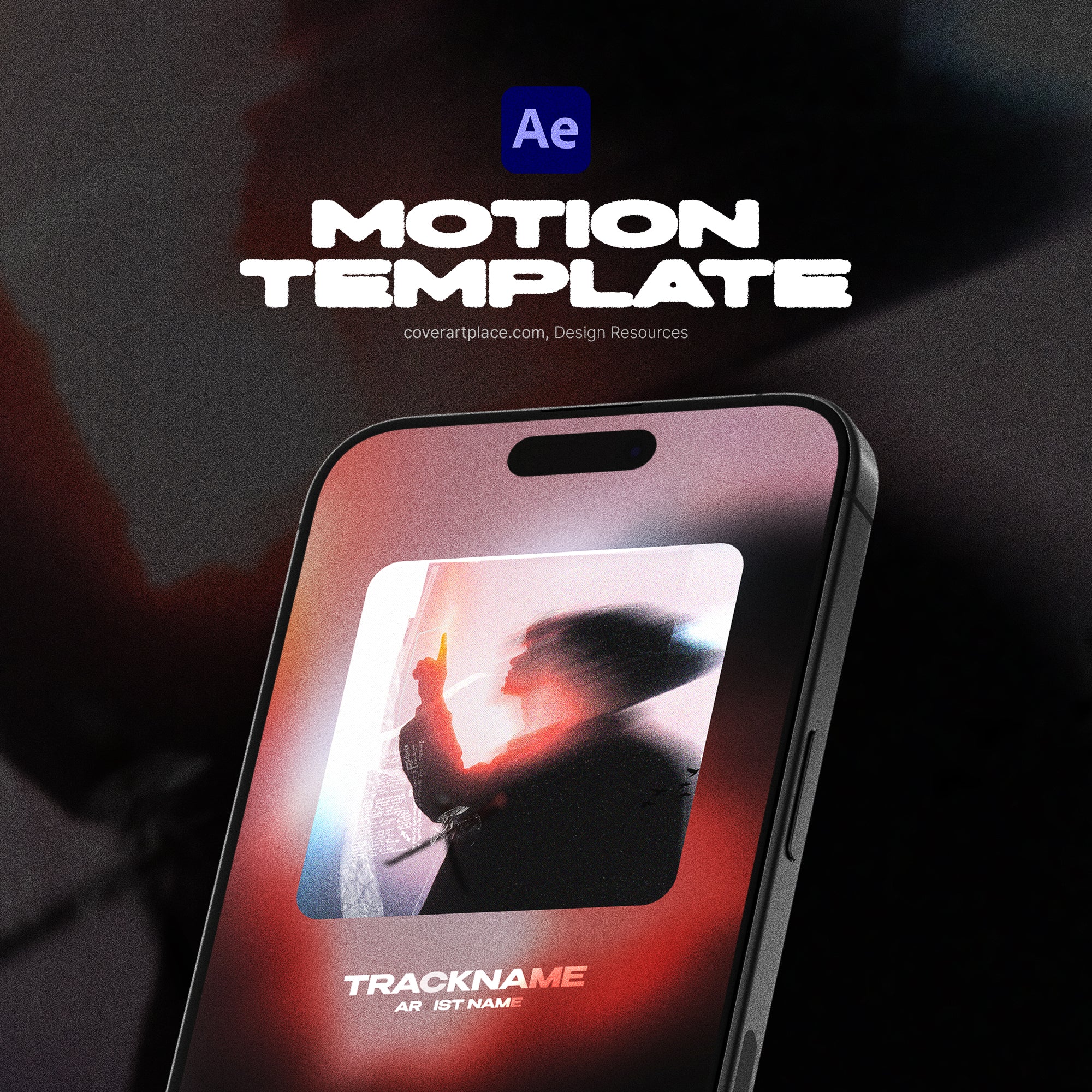 Music Album Cover Animation