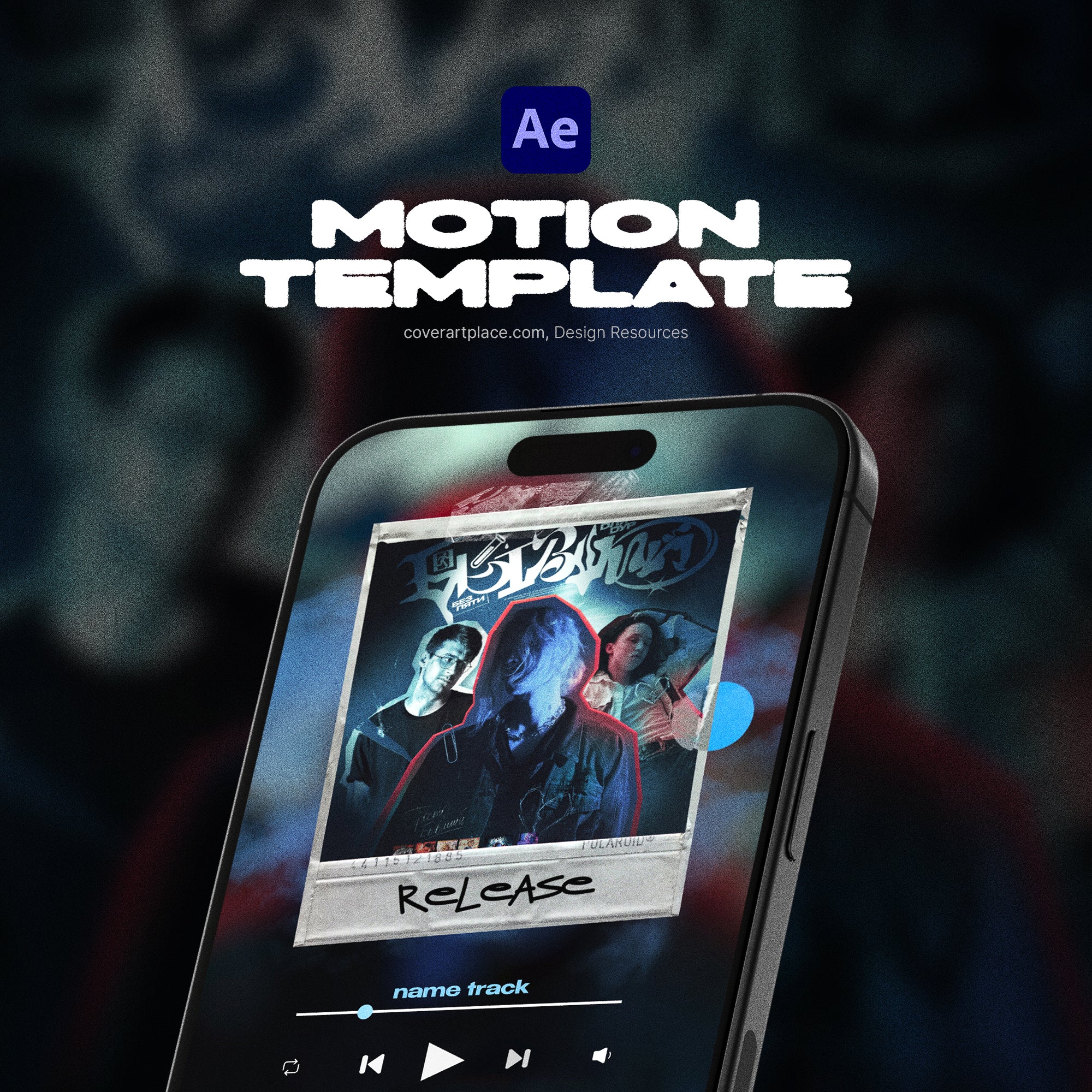 After Effects Animated Cover Template