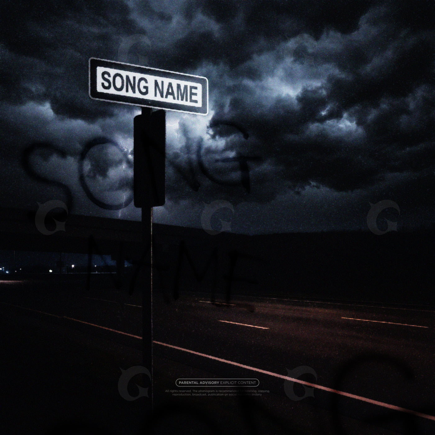Road Sign Album Cover Art