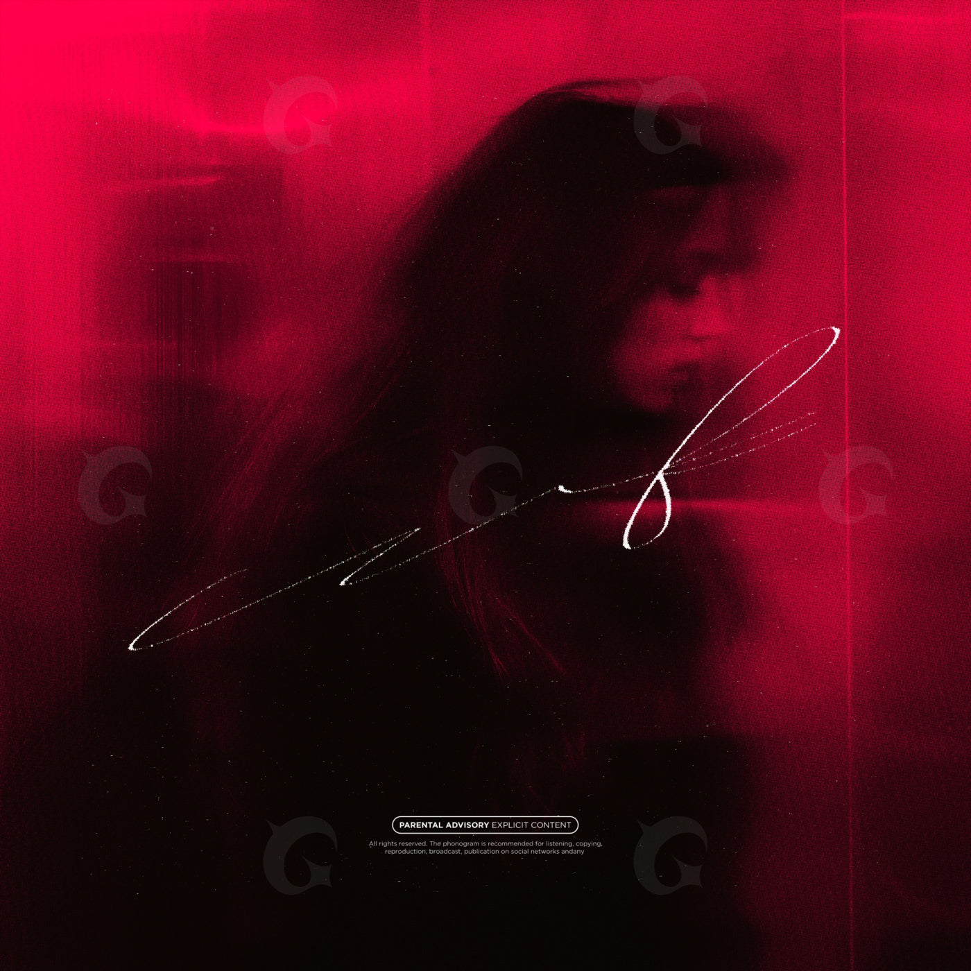 Shadowed female silhouette