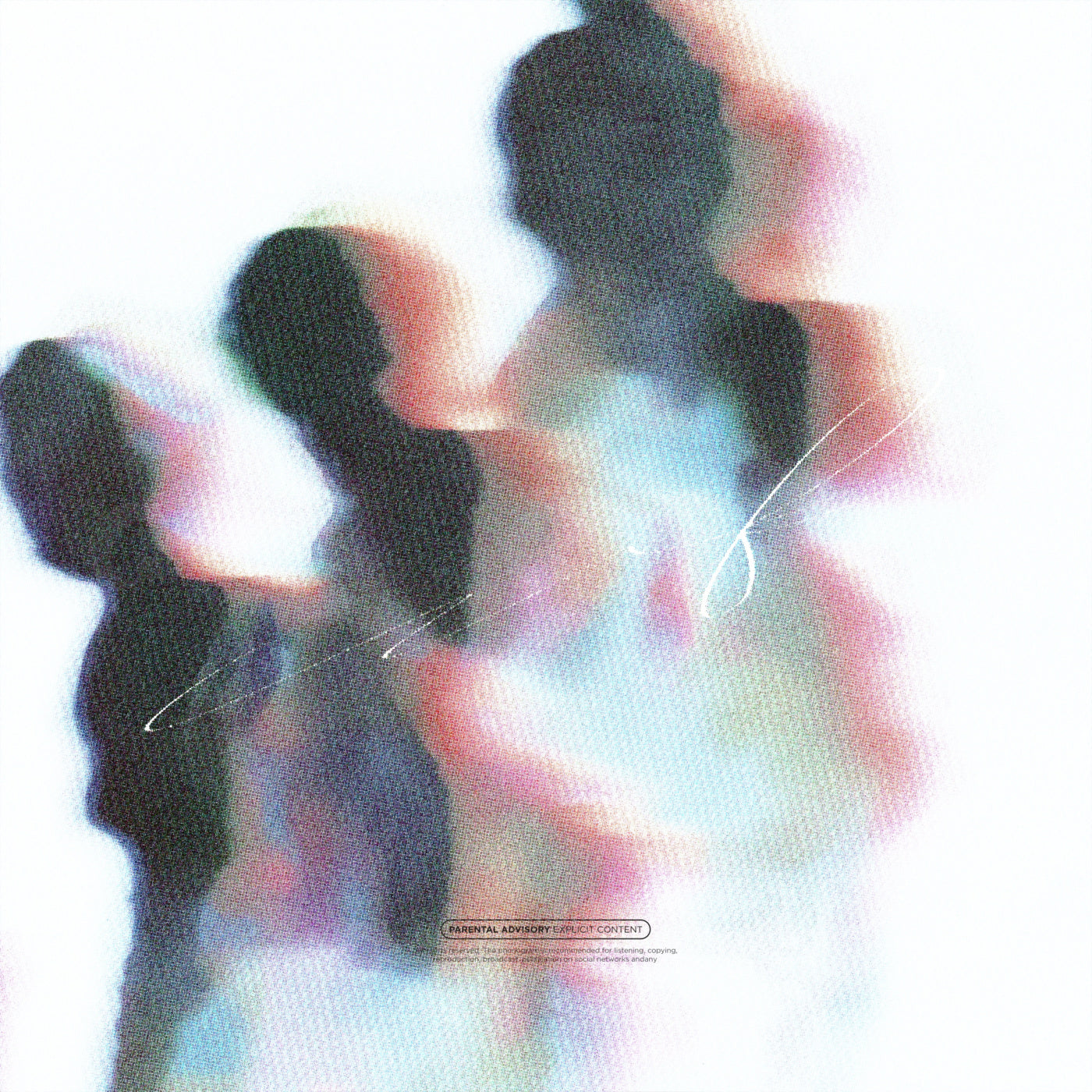 Three shadow figures