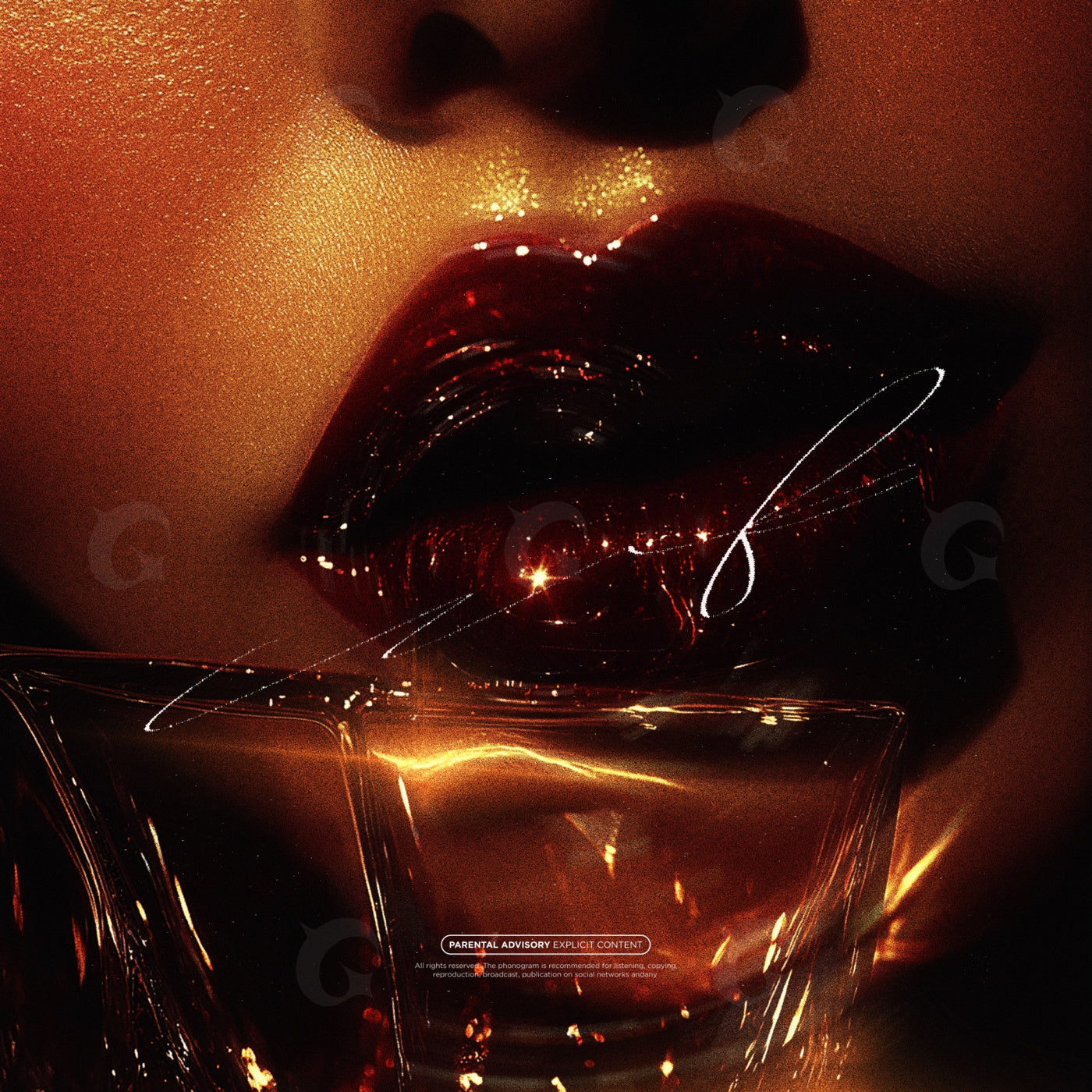 Velvet kiss glass