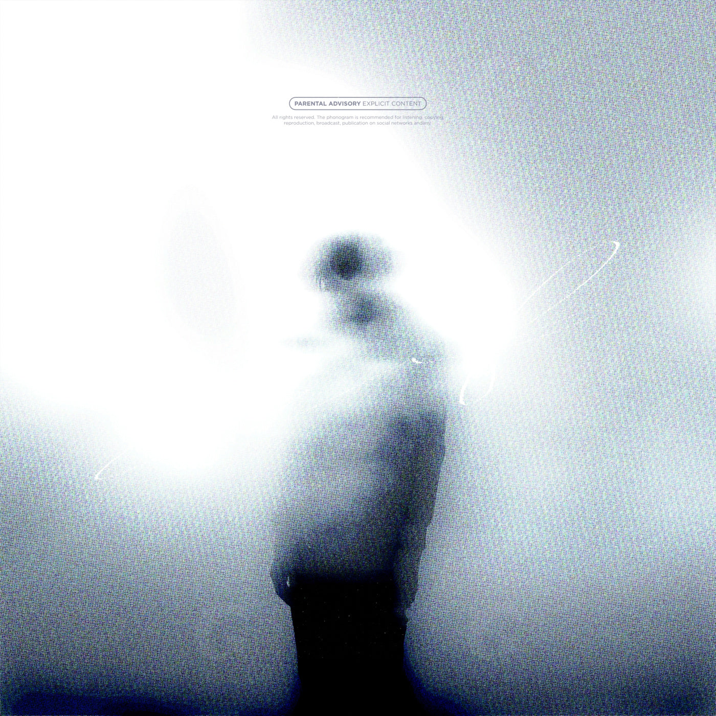 Ethereal silhouette walker