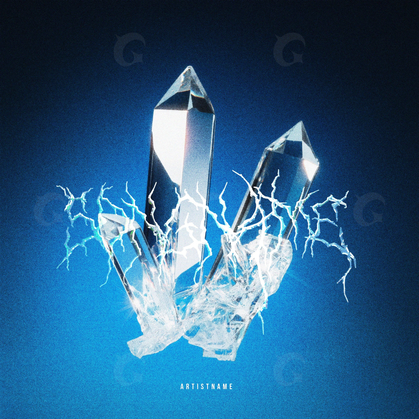 Crystal lightning cluster