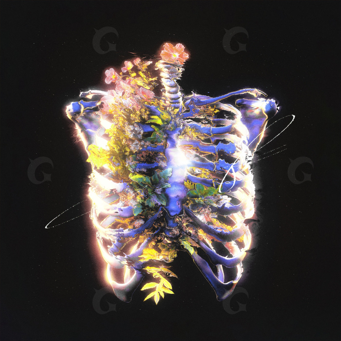 Floral ribcage bloom