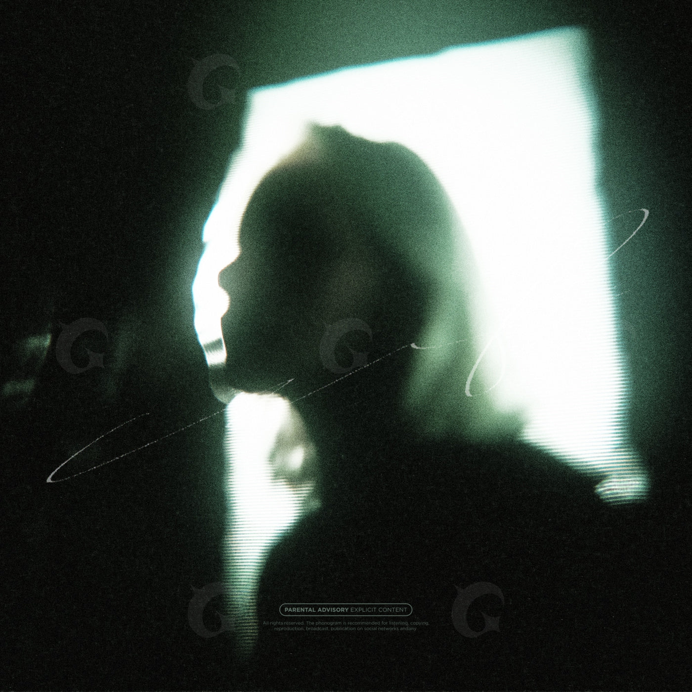 Silhouette against light