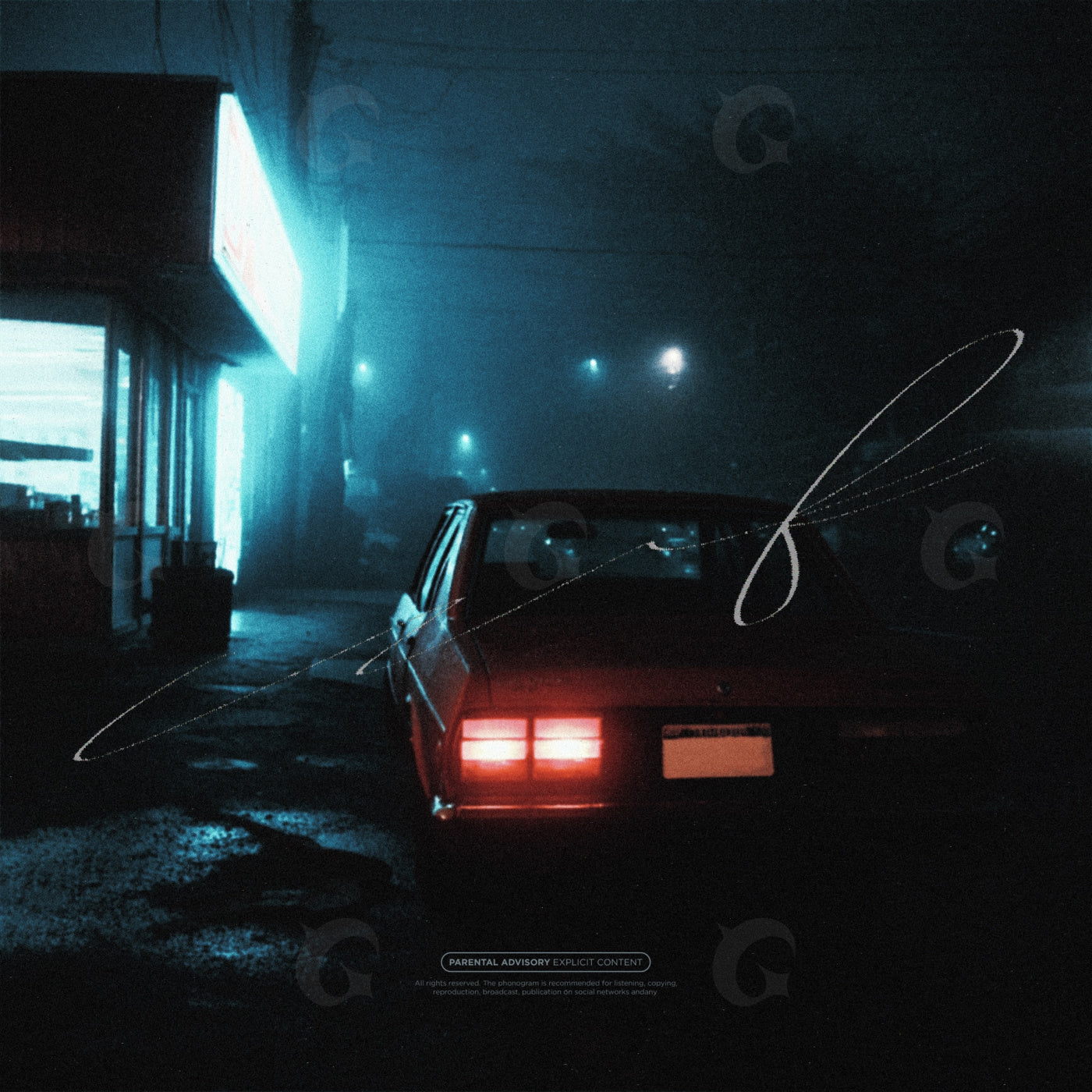 Midnight gas station