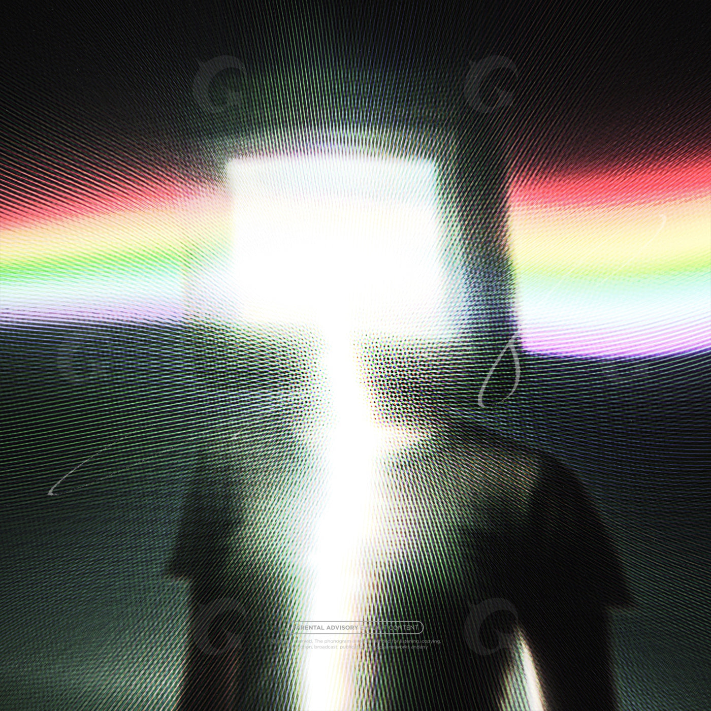 Radiant head silhouette