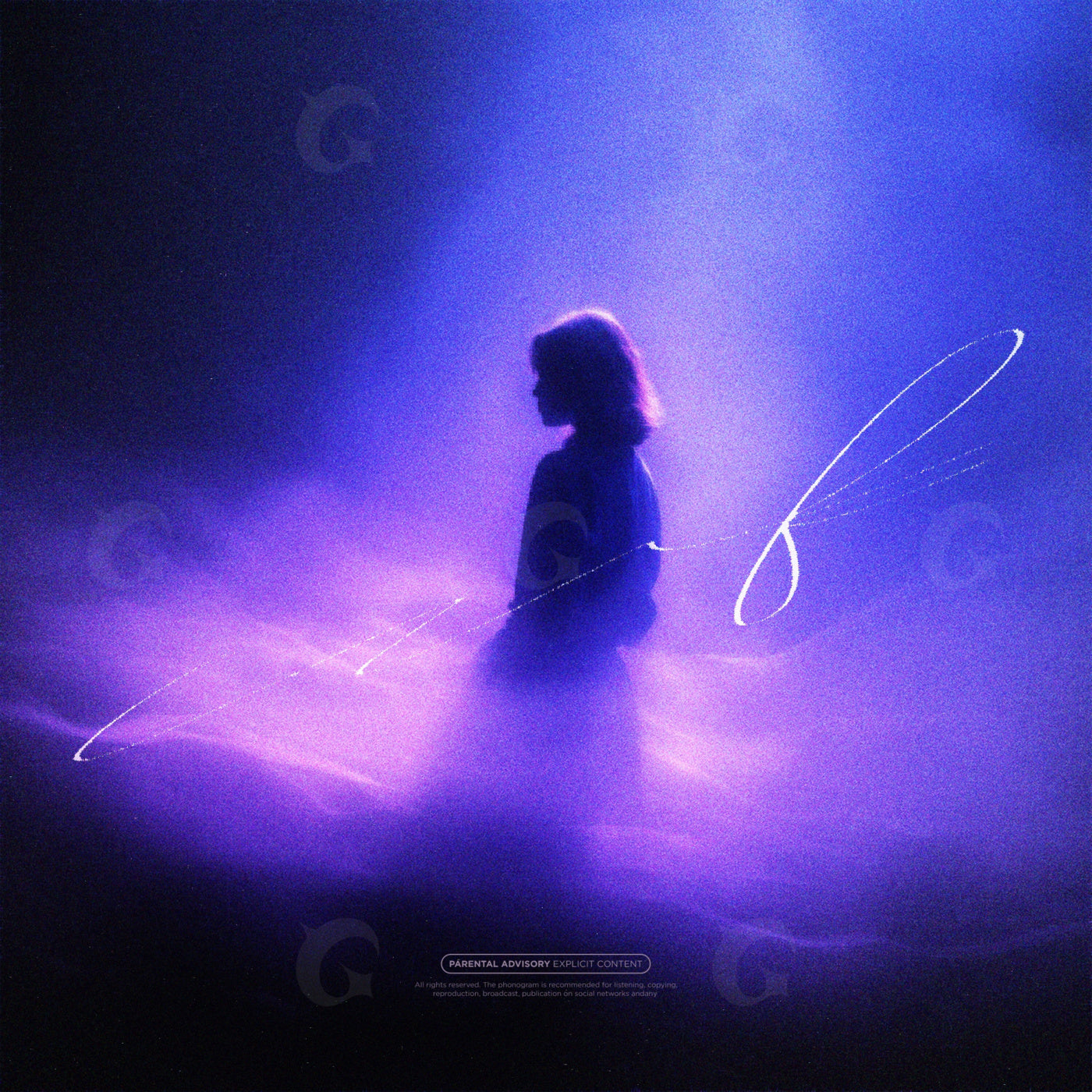 Silhouetted in mist