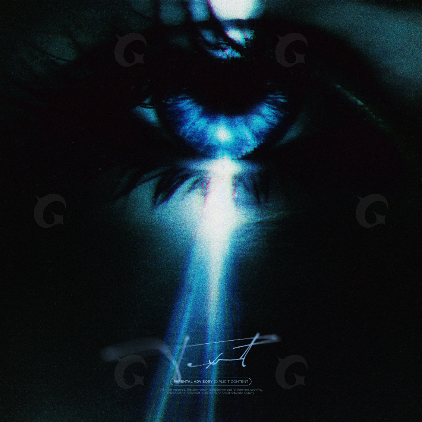 Eye shedding light