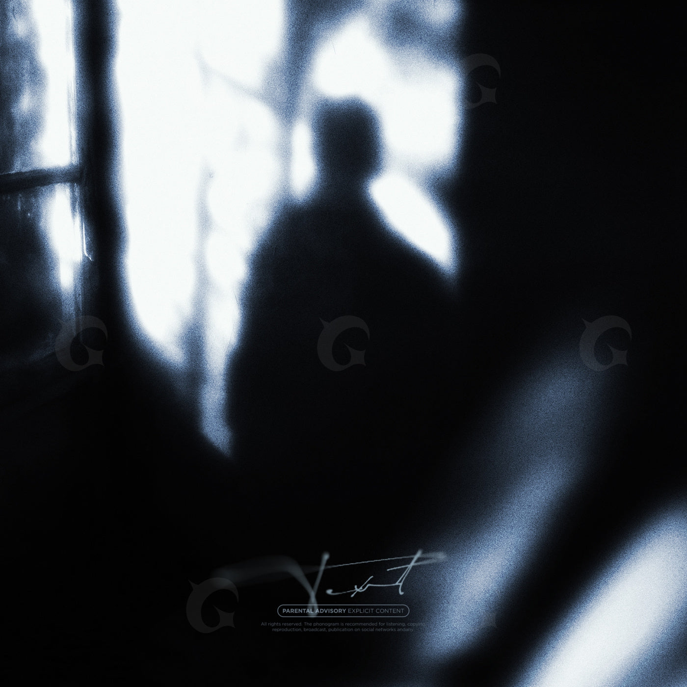 Silhouette at window
