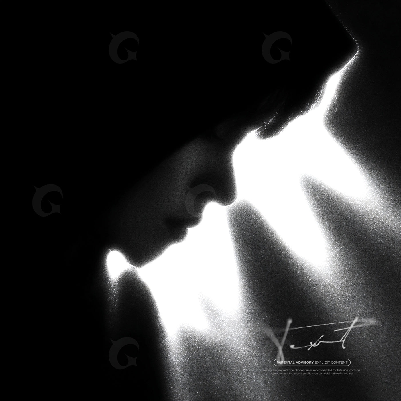 Silhouette against light