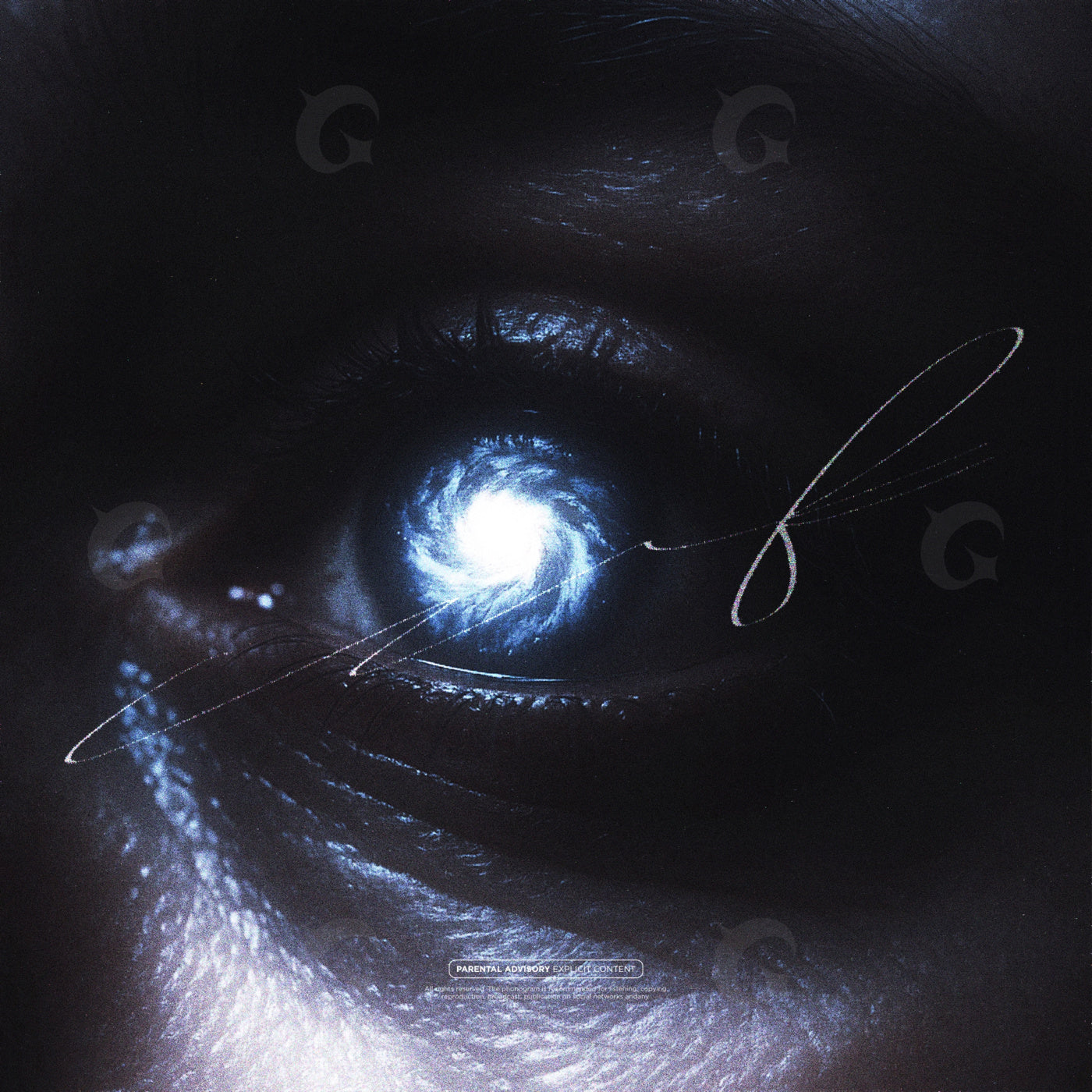 Galaxy within eye
