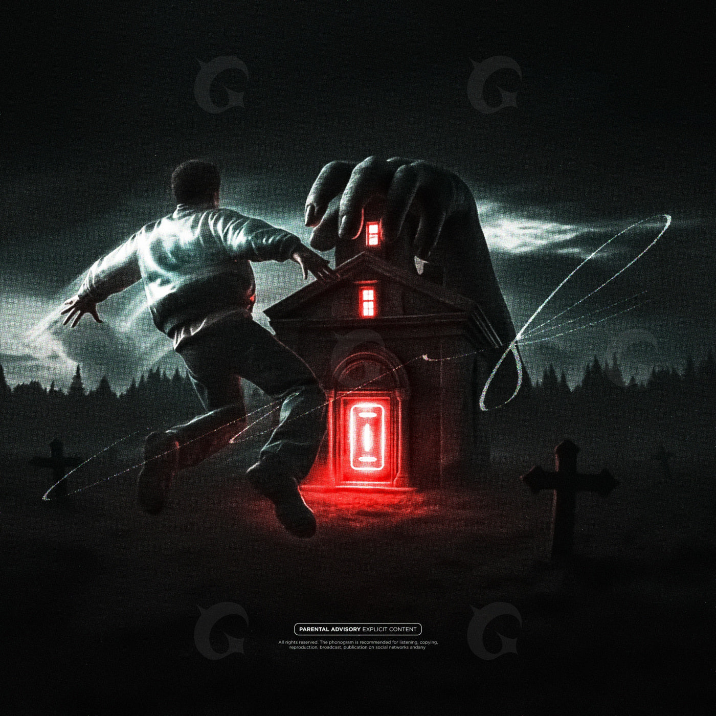 Midnight graveyard heist