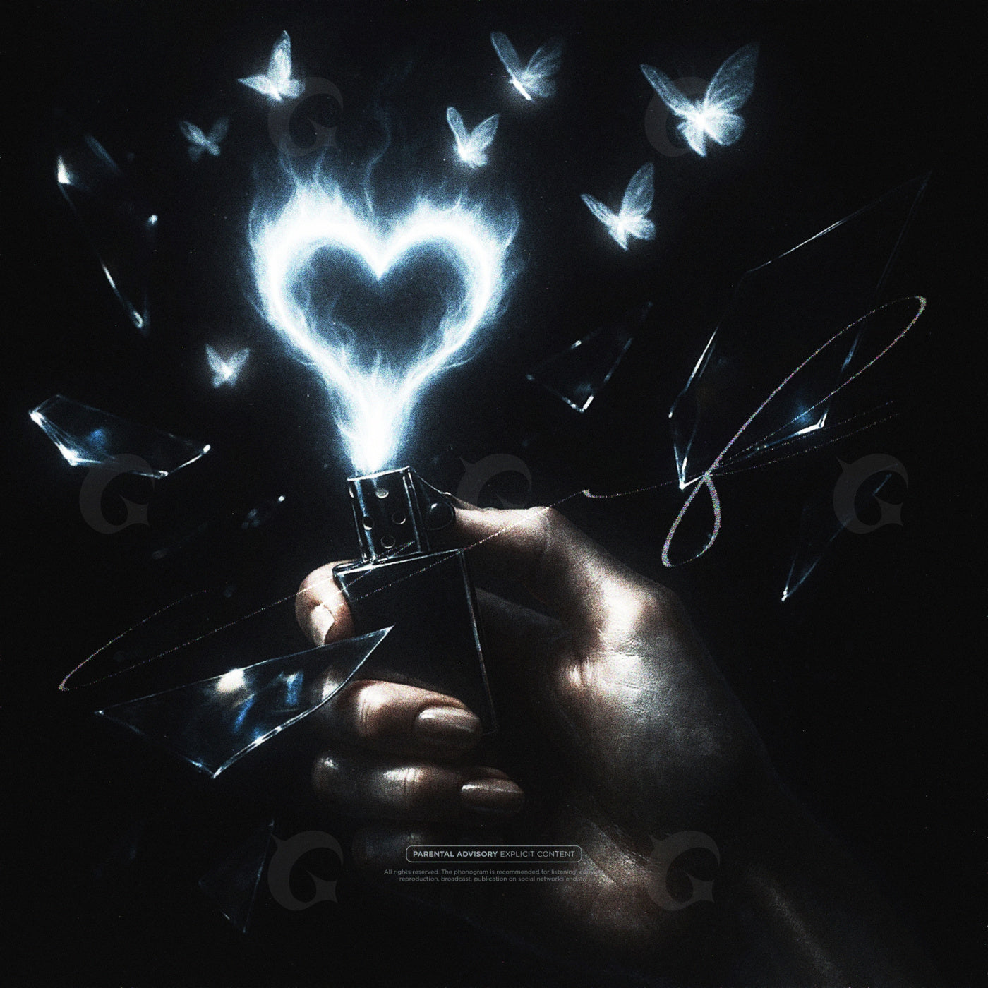 Lighter heart flames