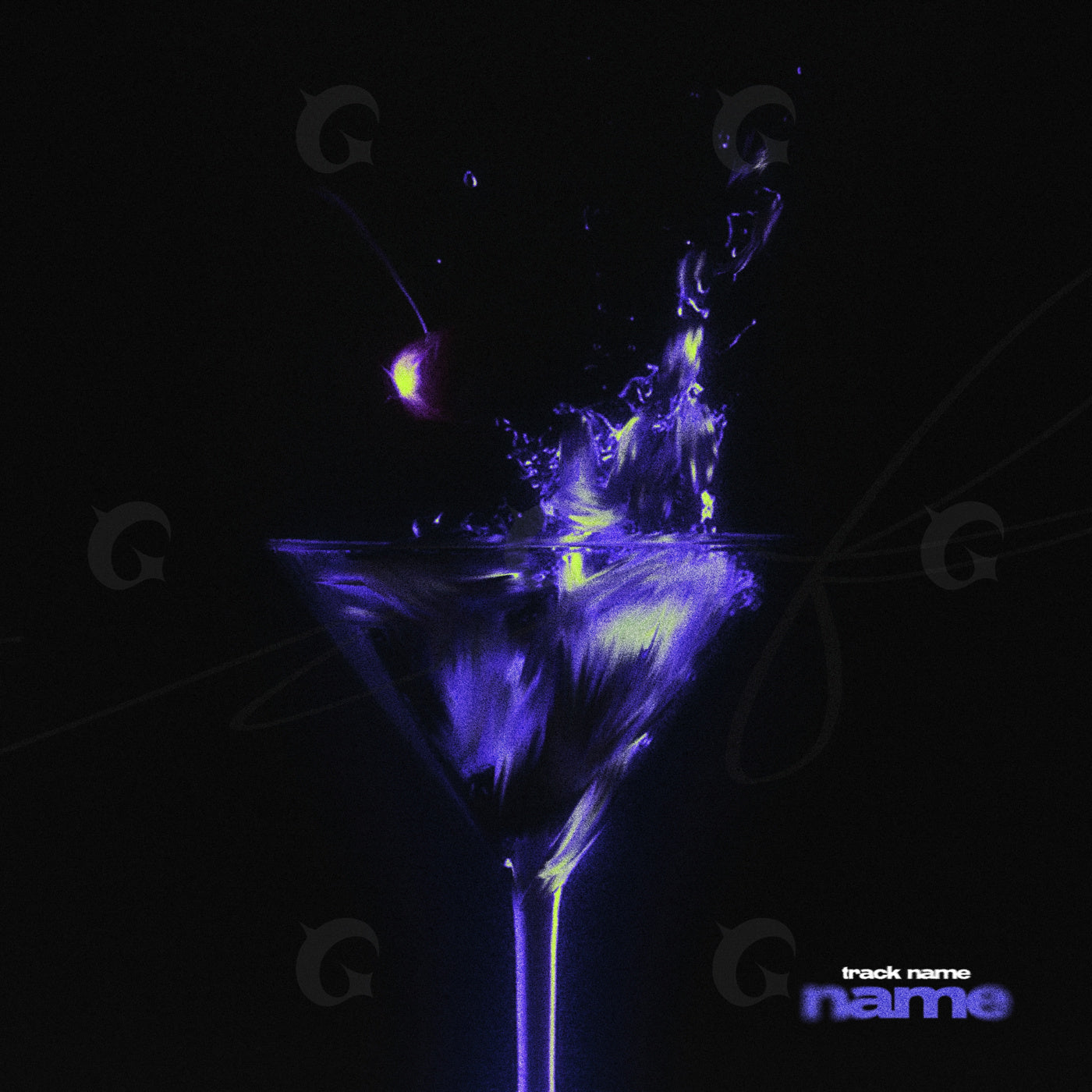 Midnight glass splash