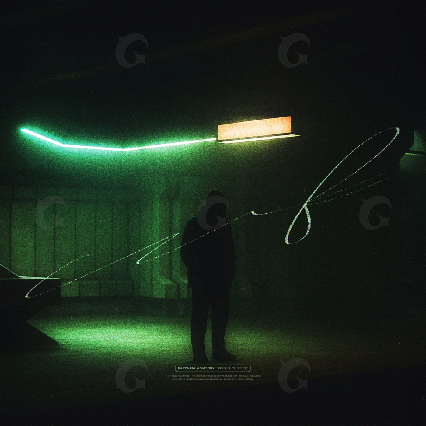 Solitary station night