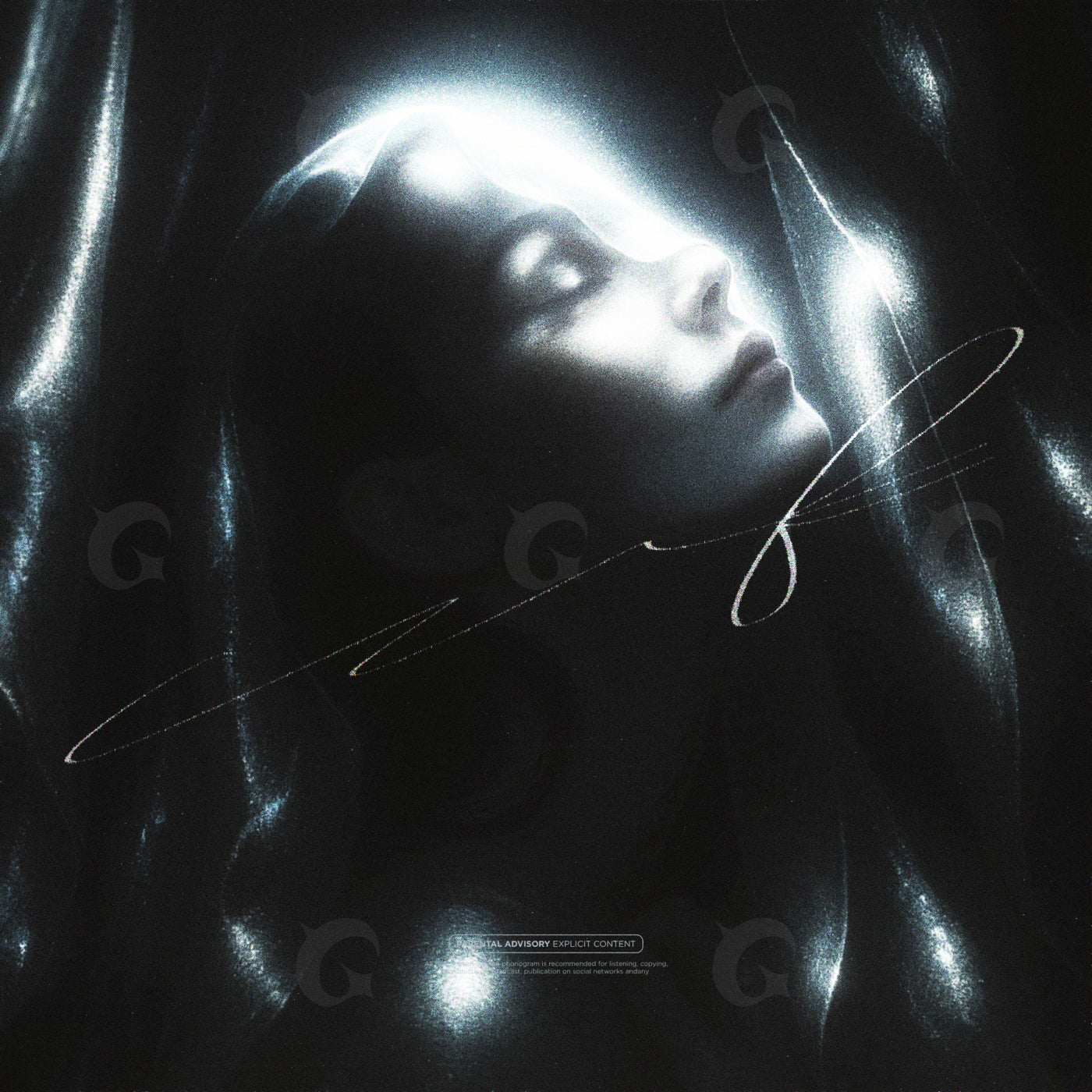 Ethereal face ascending