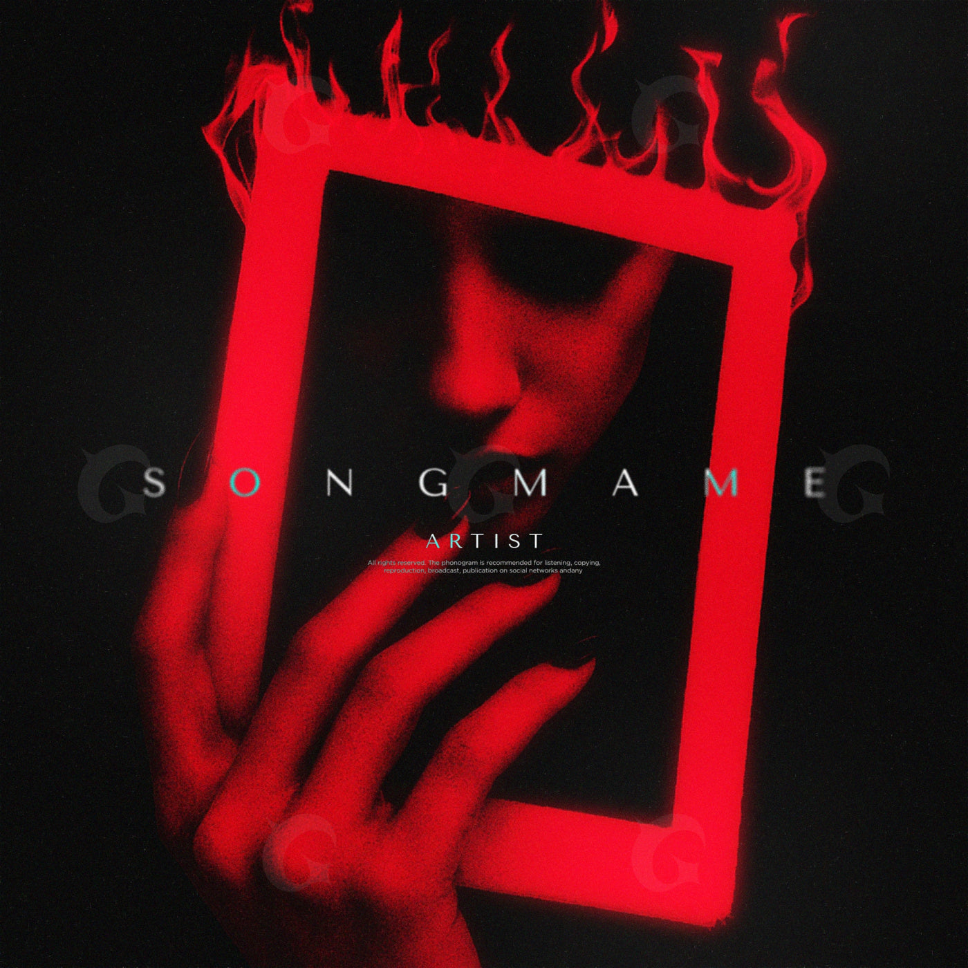 Flaming mirror embrace