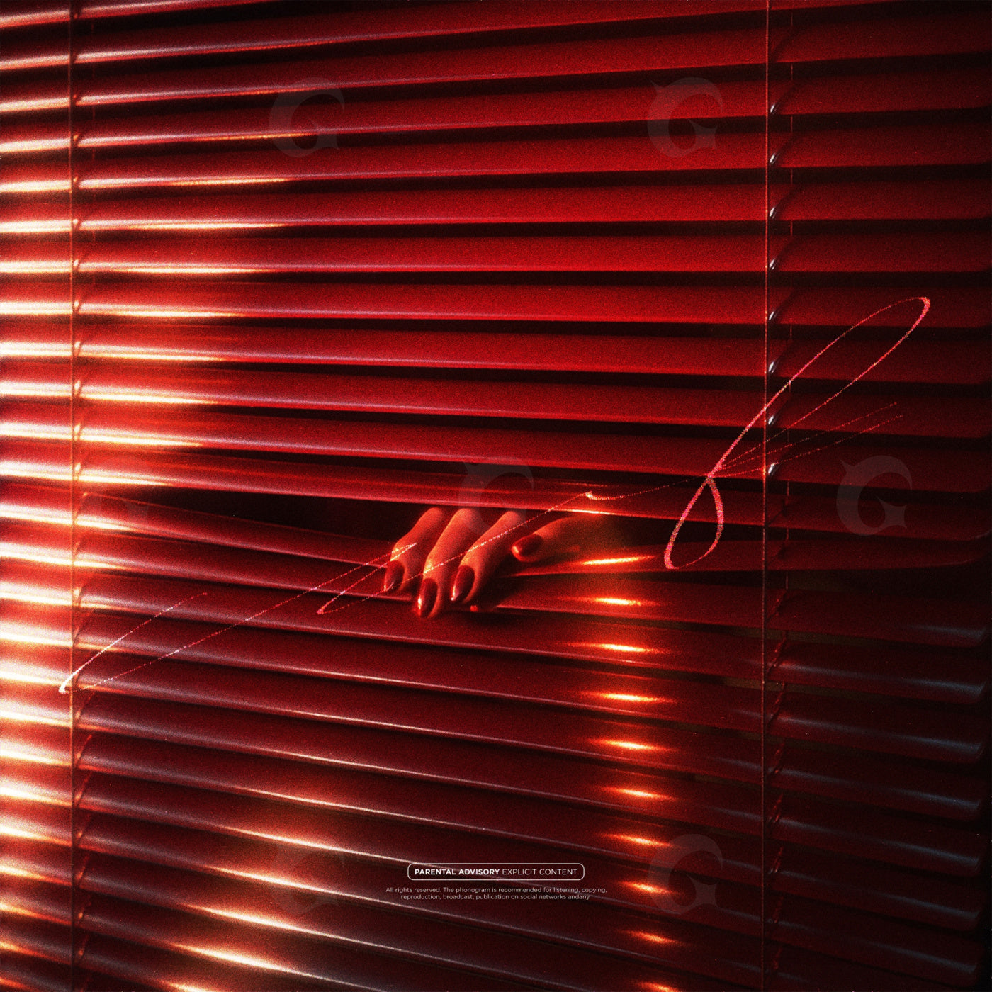 Fingers between slats