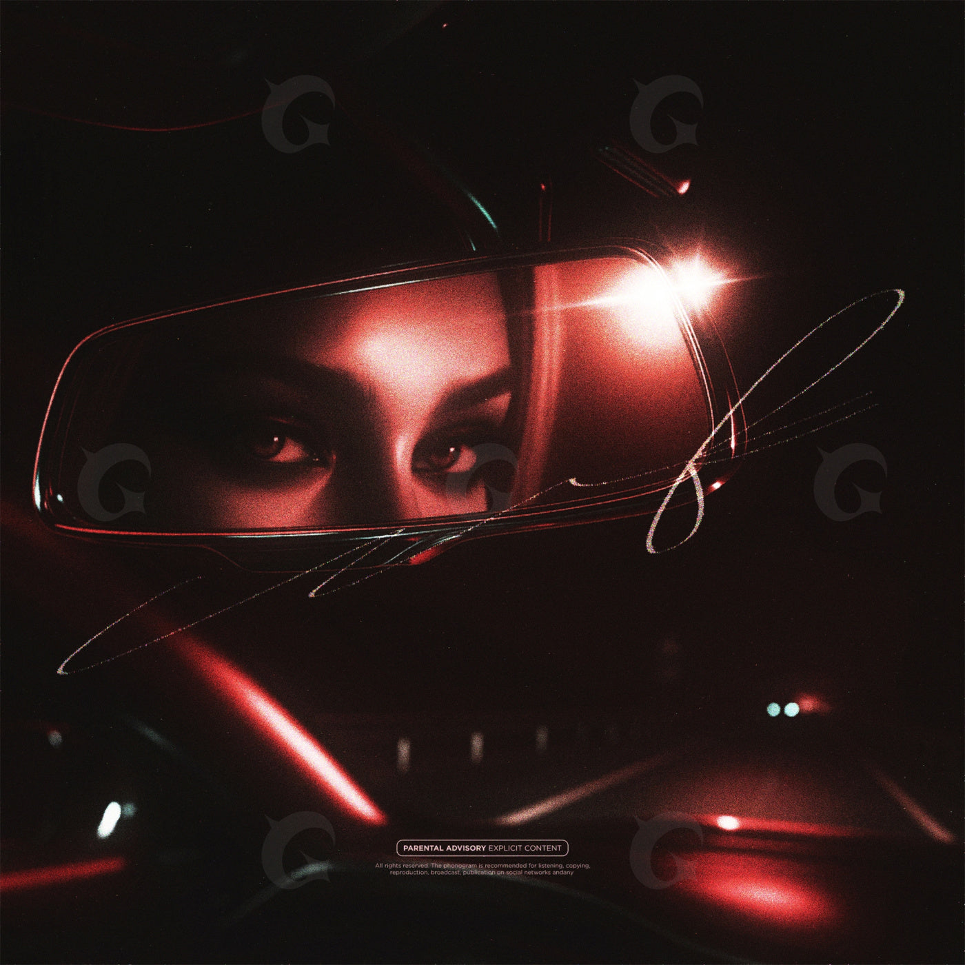 Midnight rearview gaze