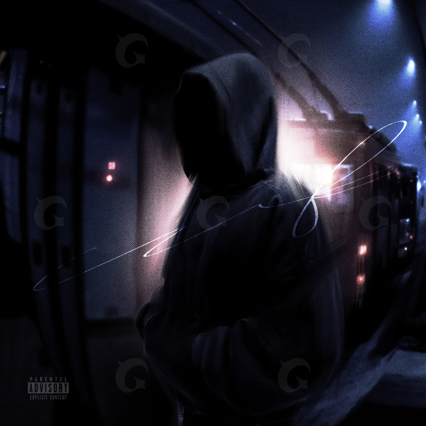 Midnight hooded stranger