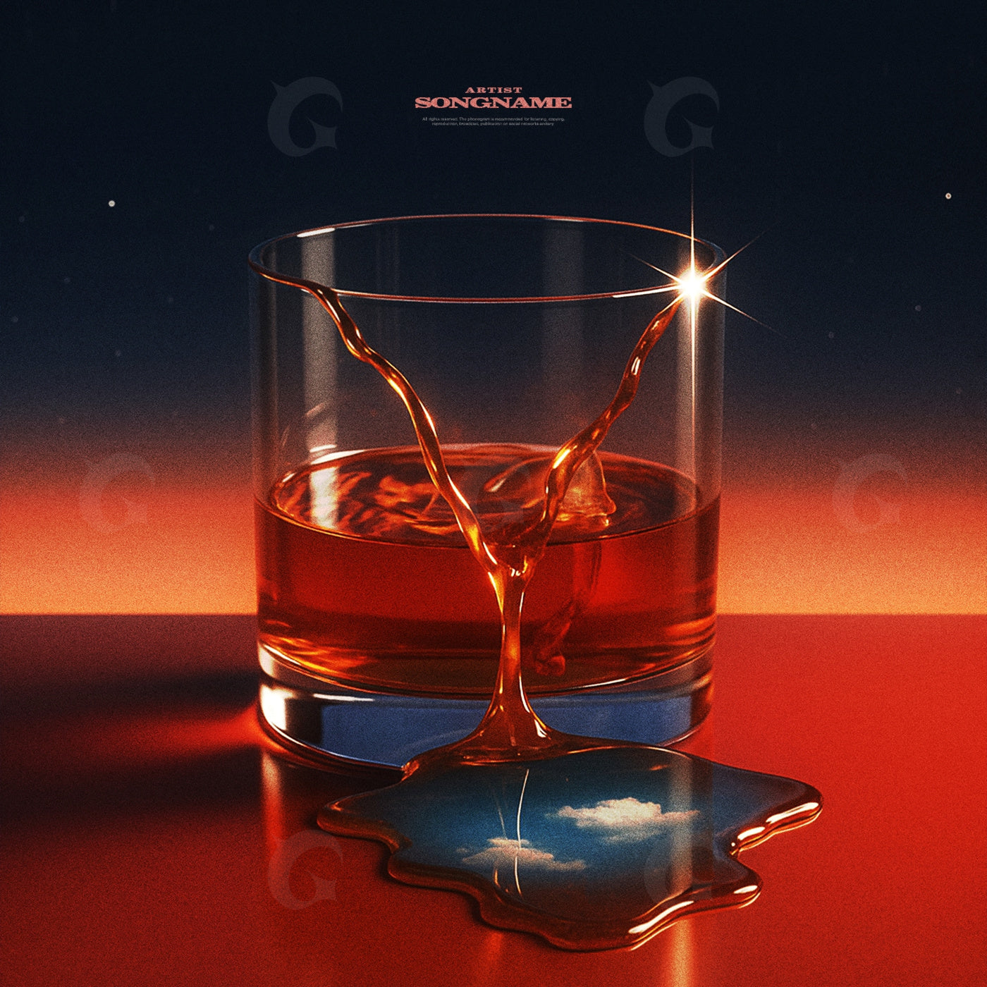 Glass spill dreams