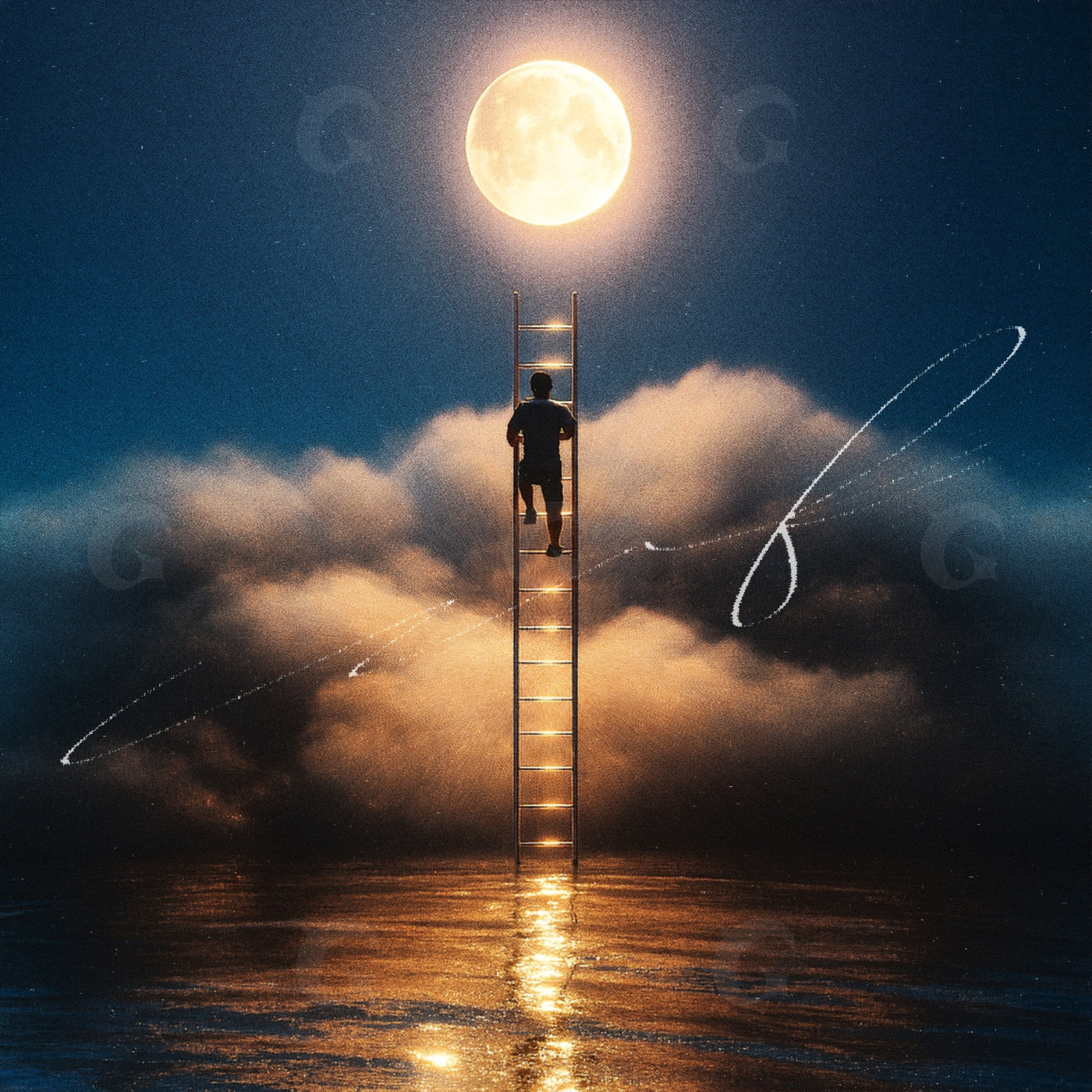 Ladder to moon