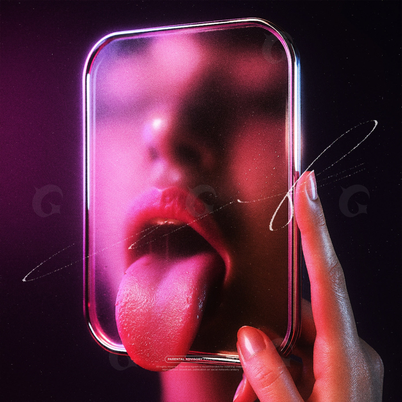 Mirror tongue touch