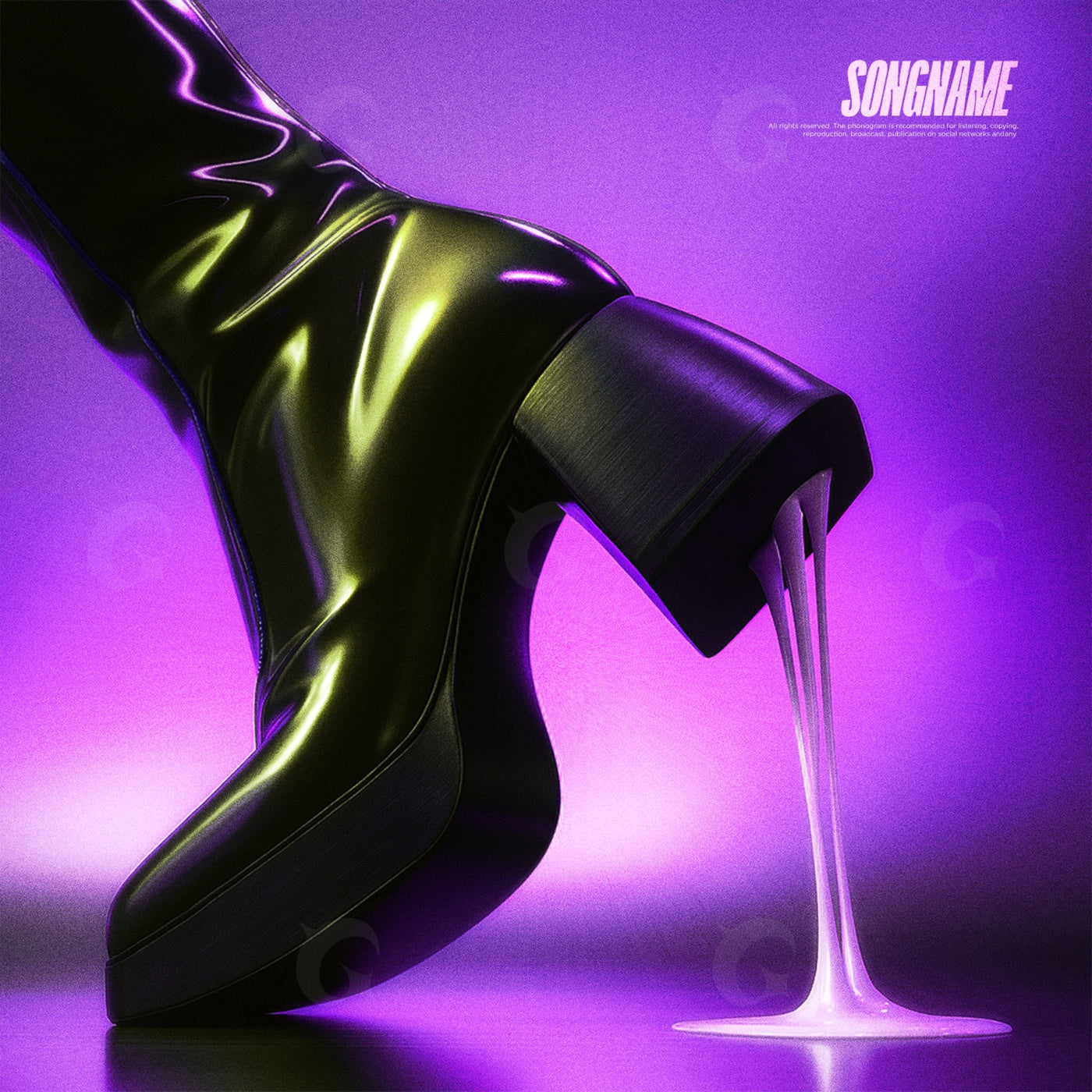 Patent leather melt