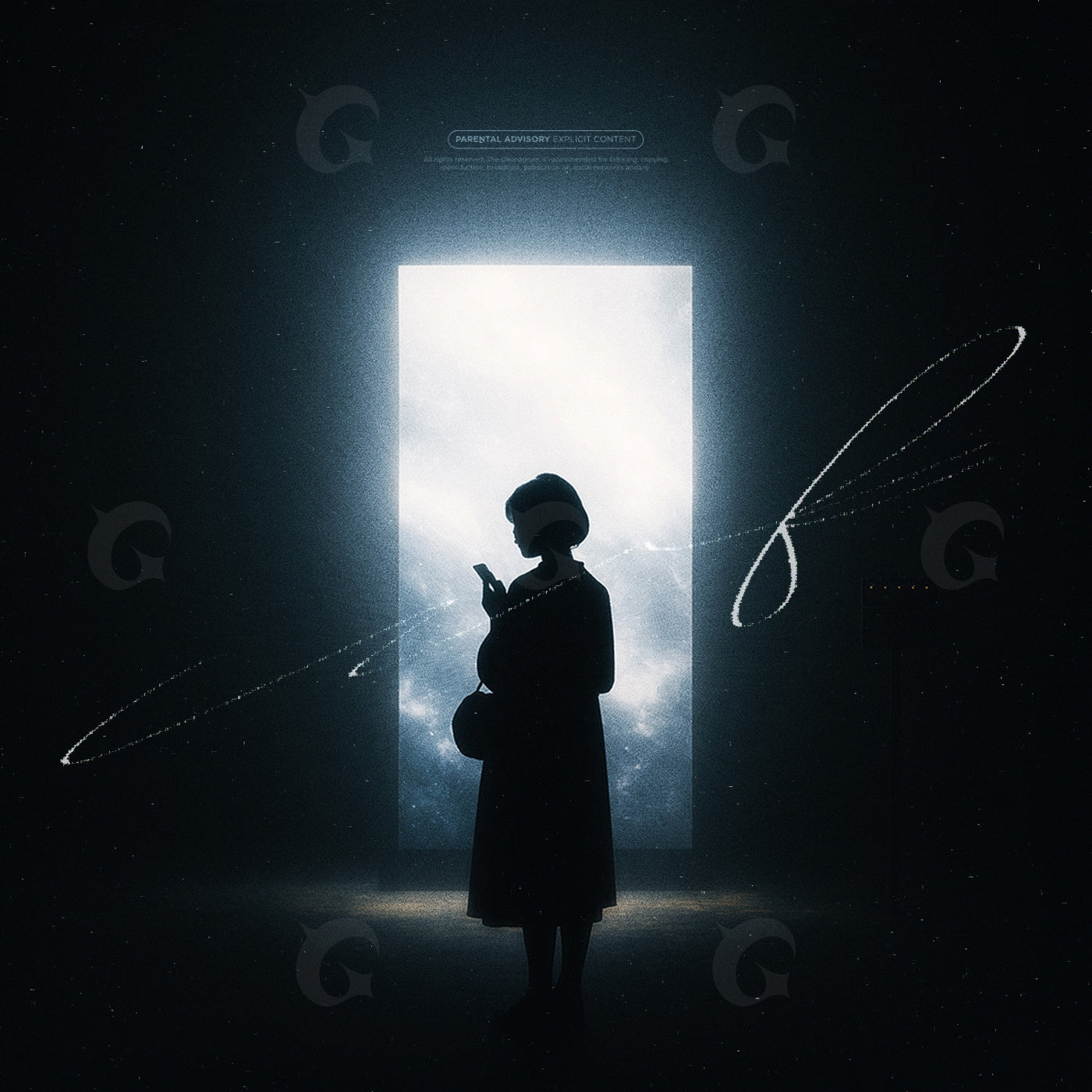 At bright portal