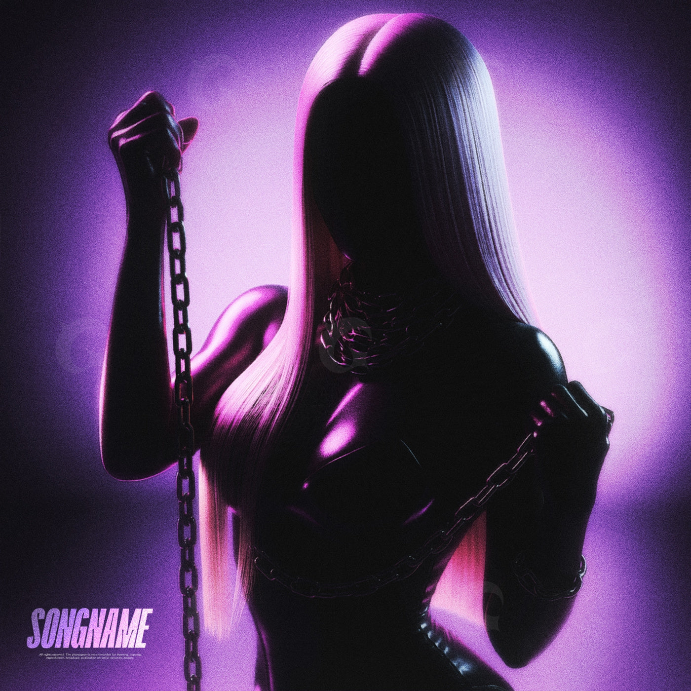 Chained midnight silhouette