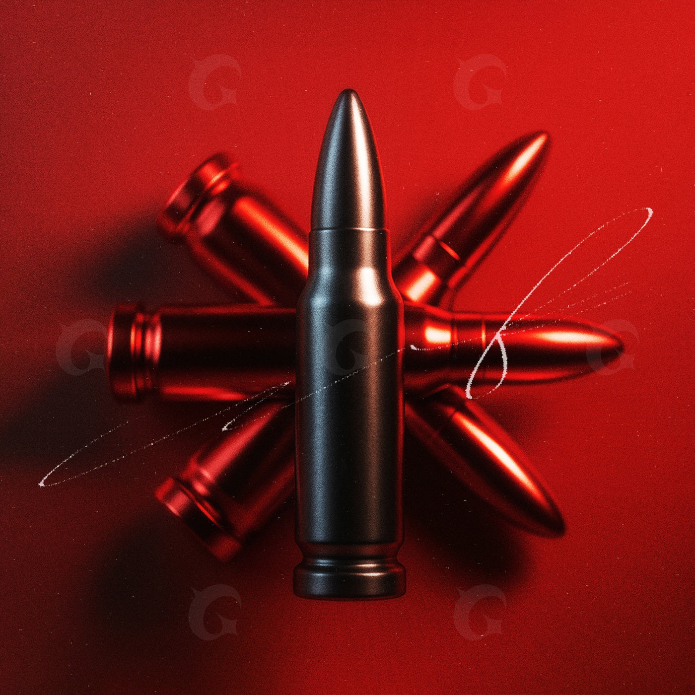 Silent bullet array