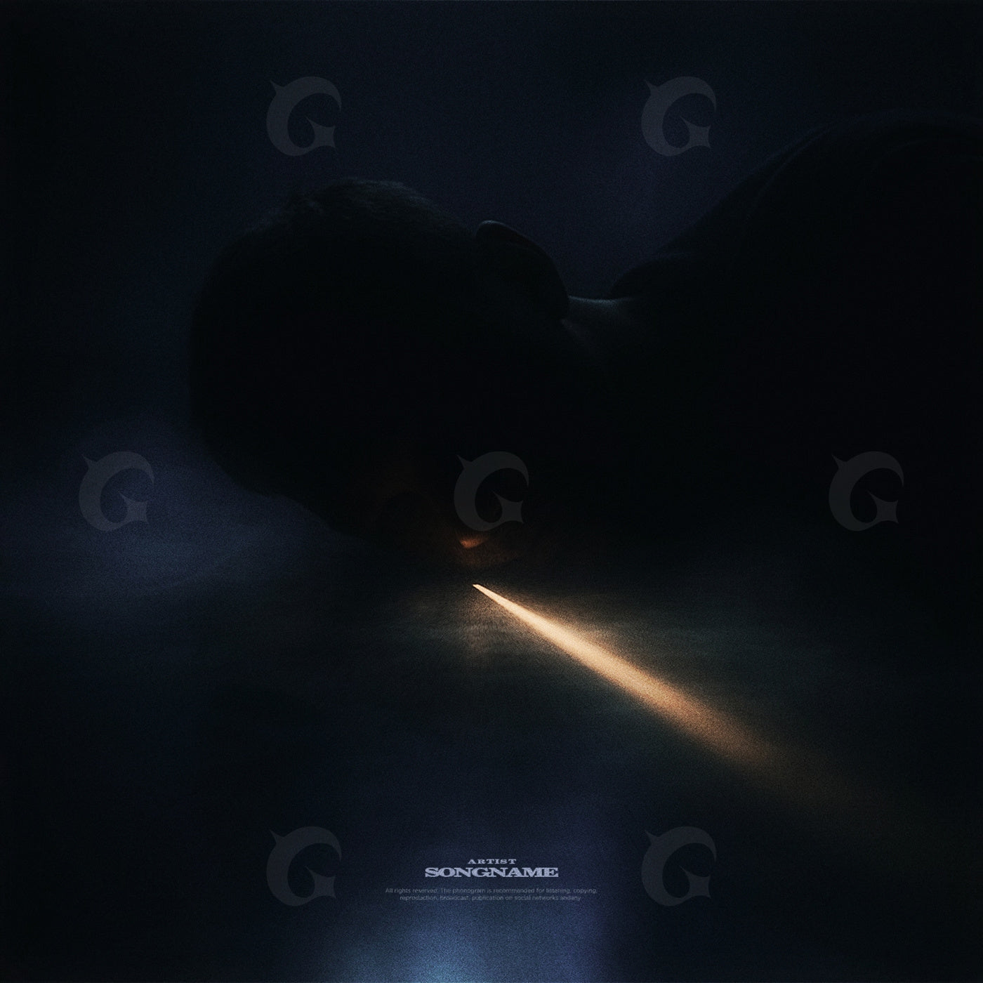 Beam across darkness