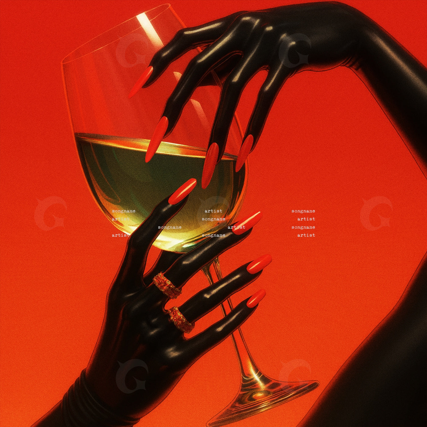 Silken gloved toast