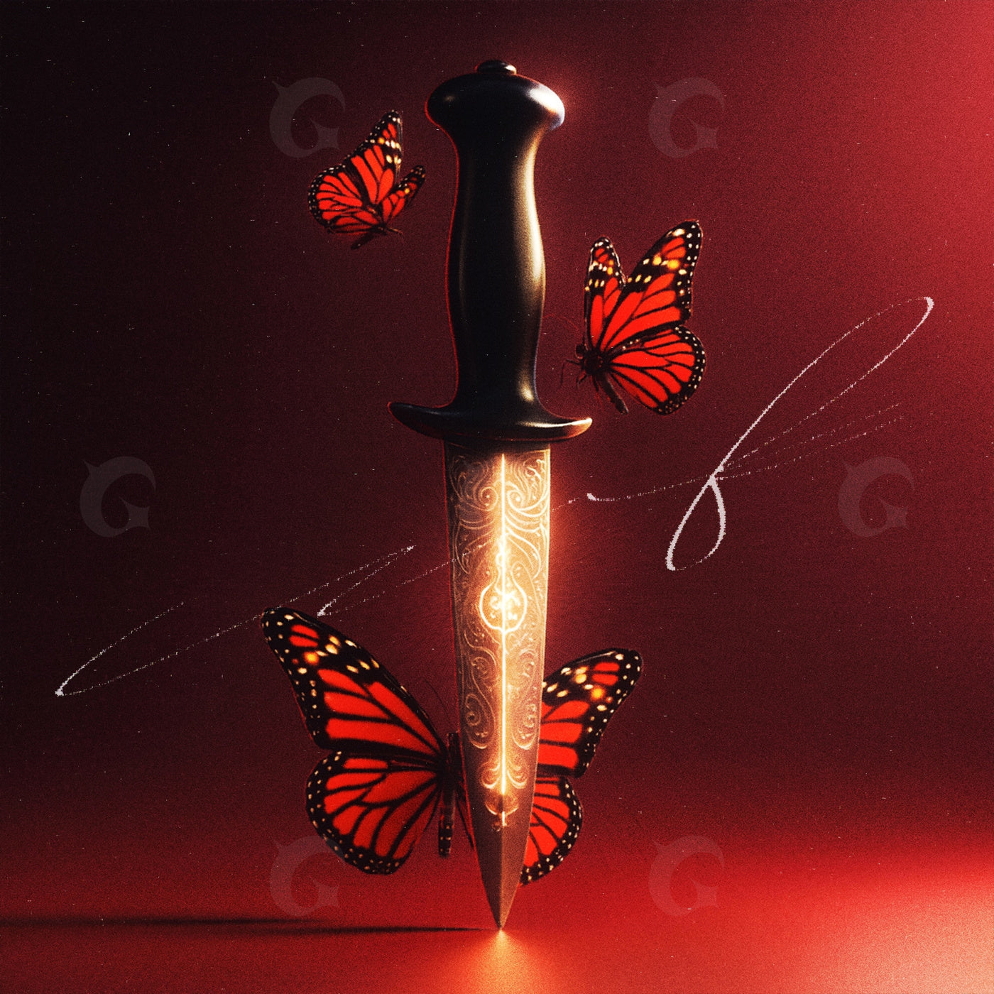 Butterfly dagger dance