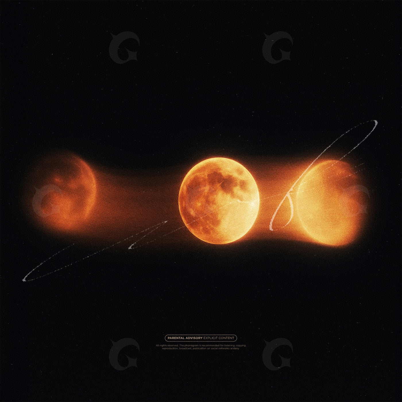 Three moon transit