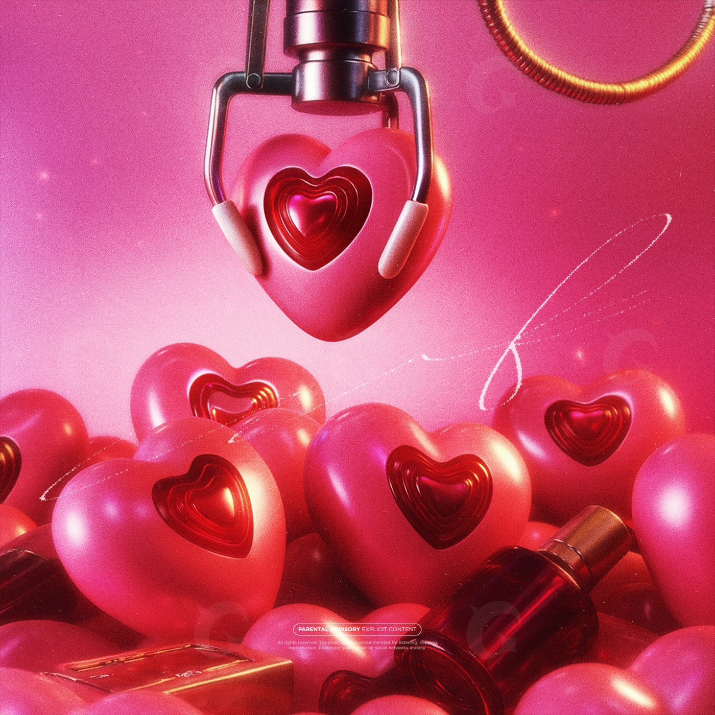 Claw machine hearts