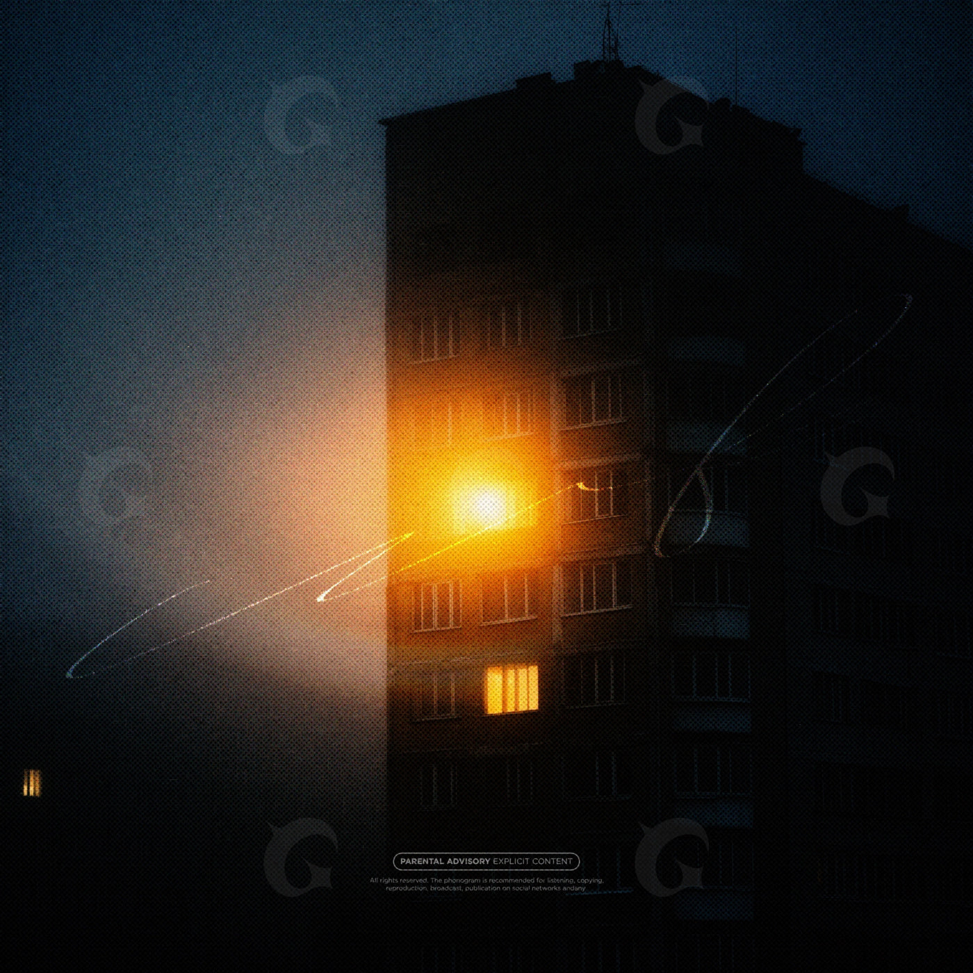Tower night glow
