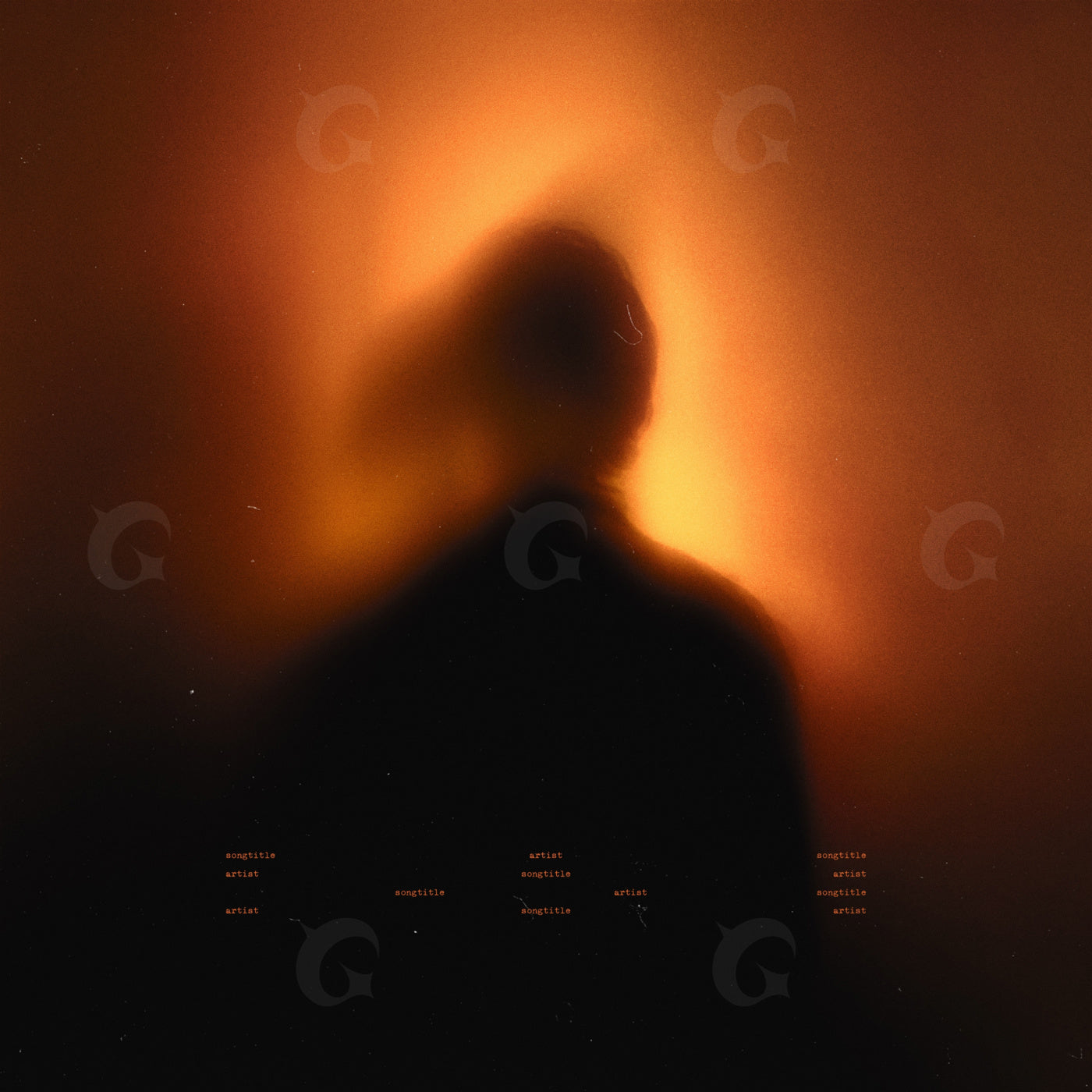 Silhouette against light