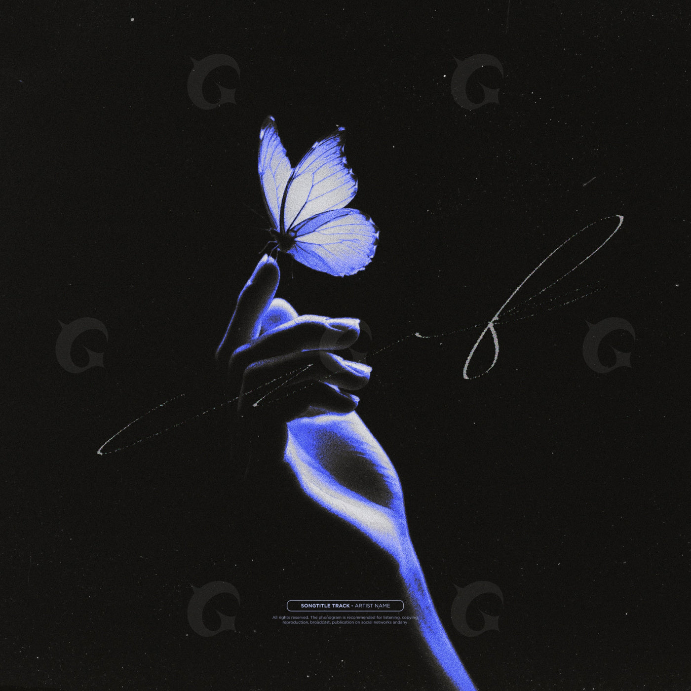 Midnight butterfly touch