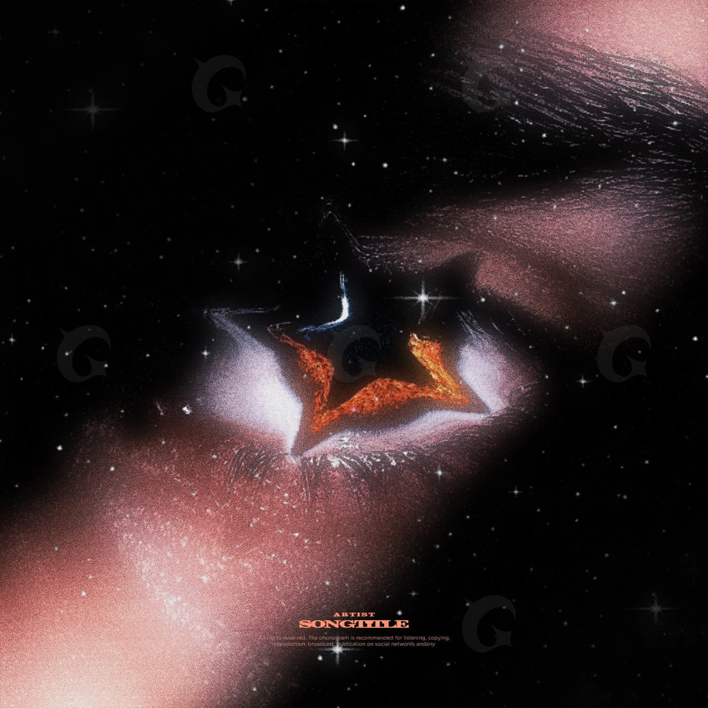 Cosmic eyelid star