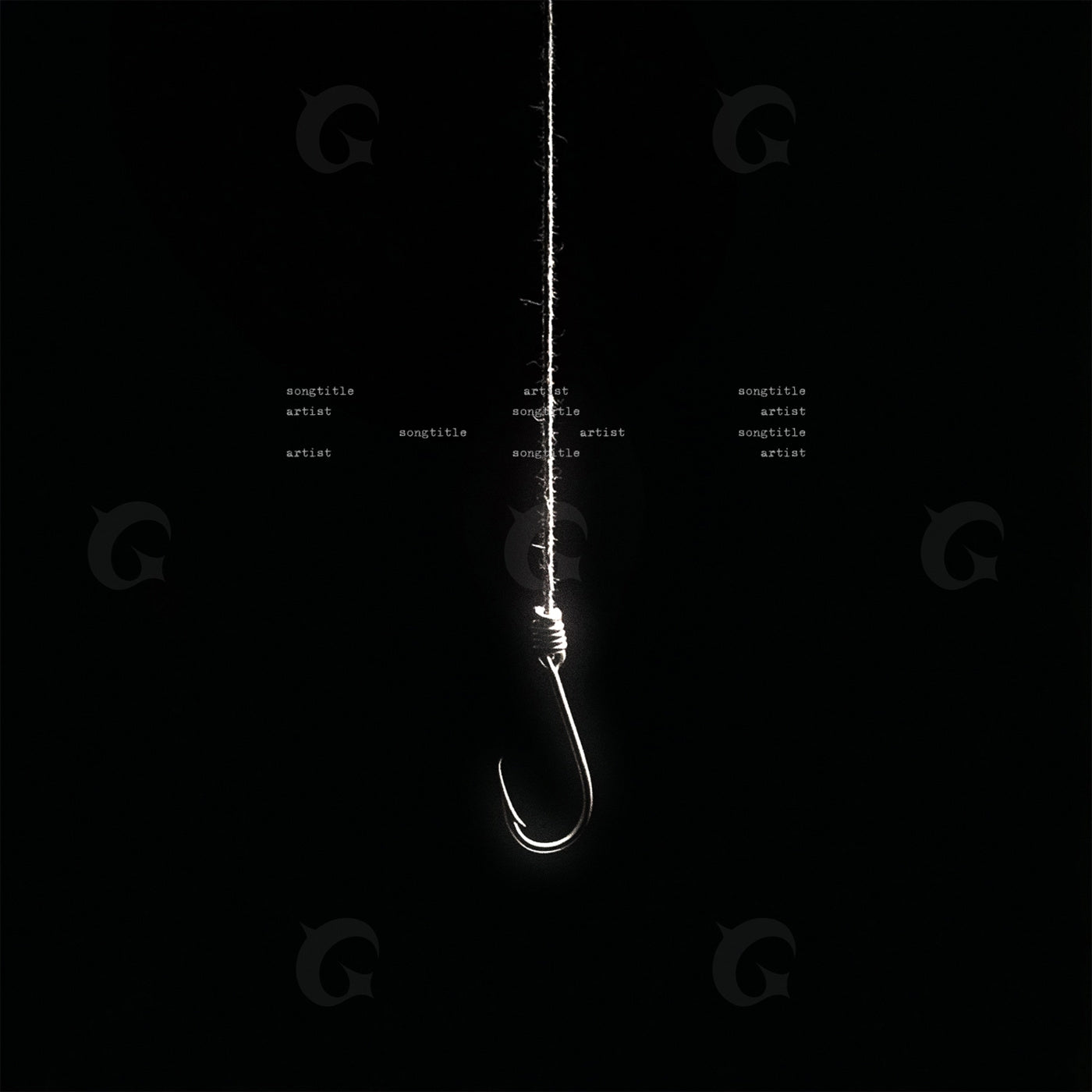 Lonely fishing hook