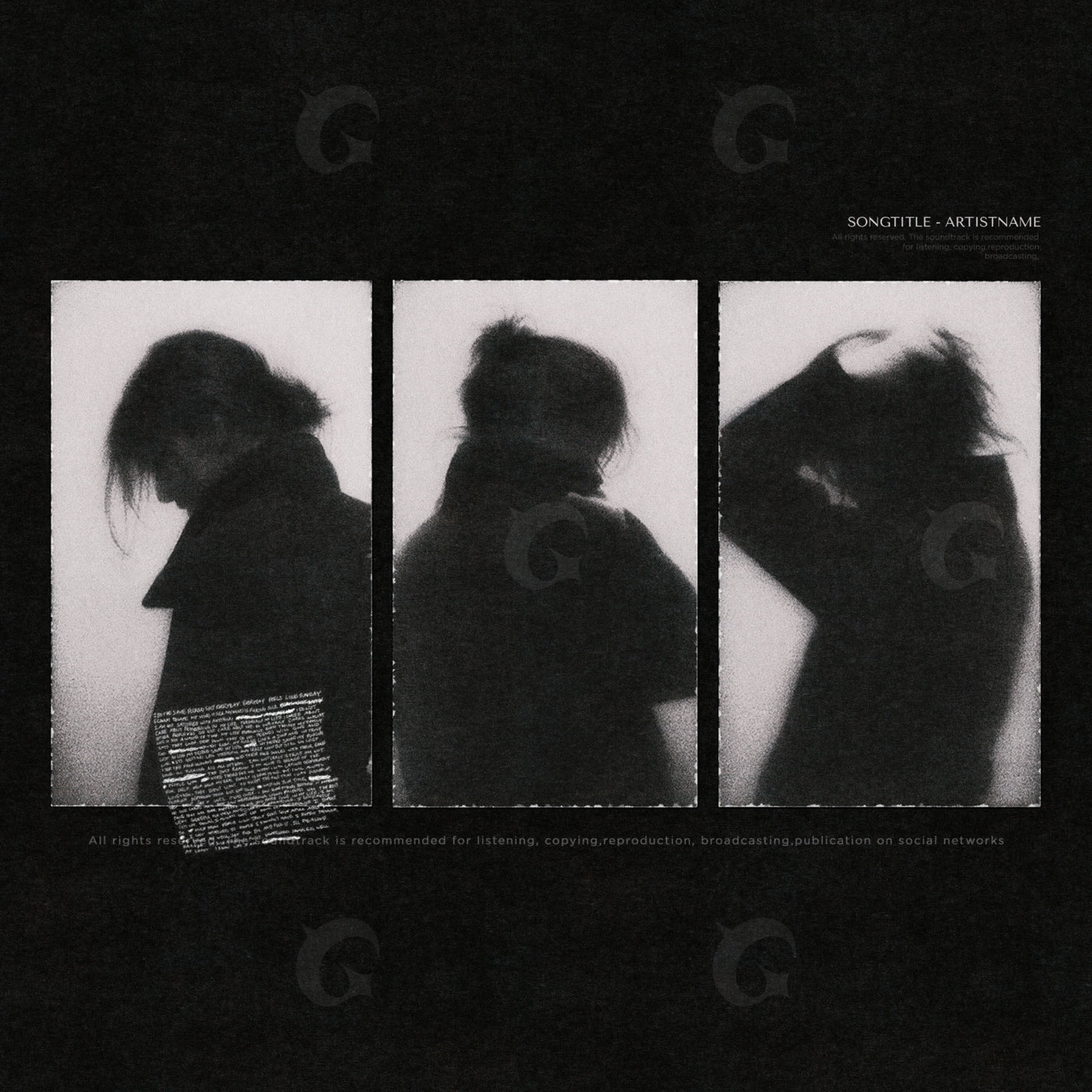 Three silent frames