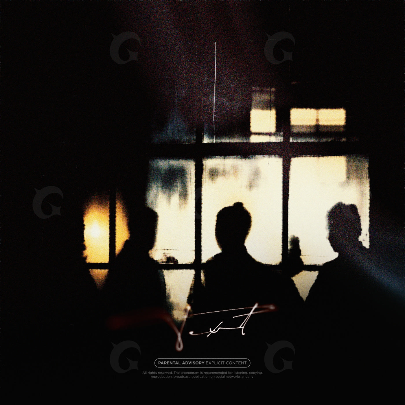 Shadows at window