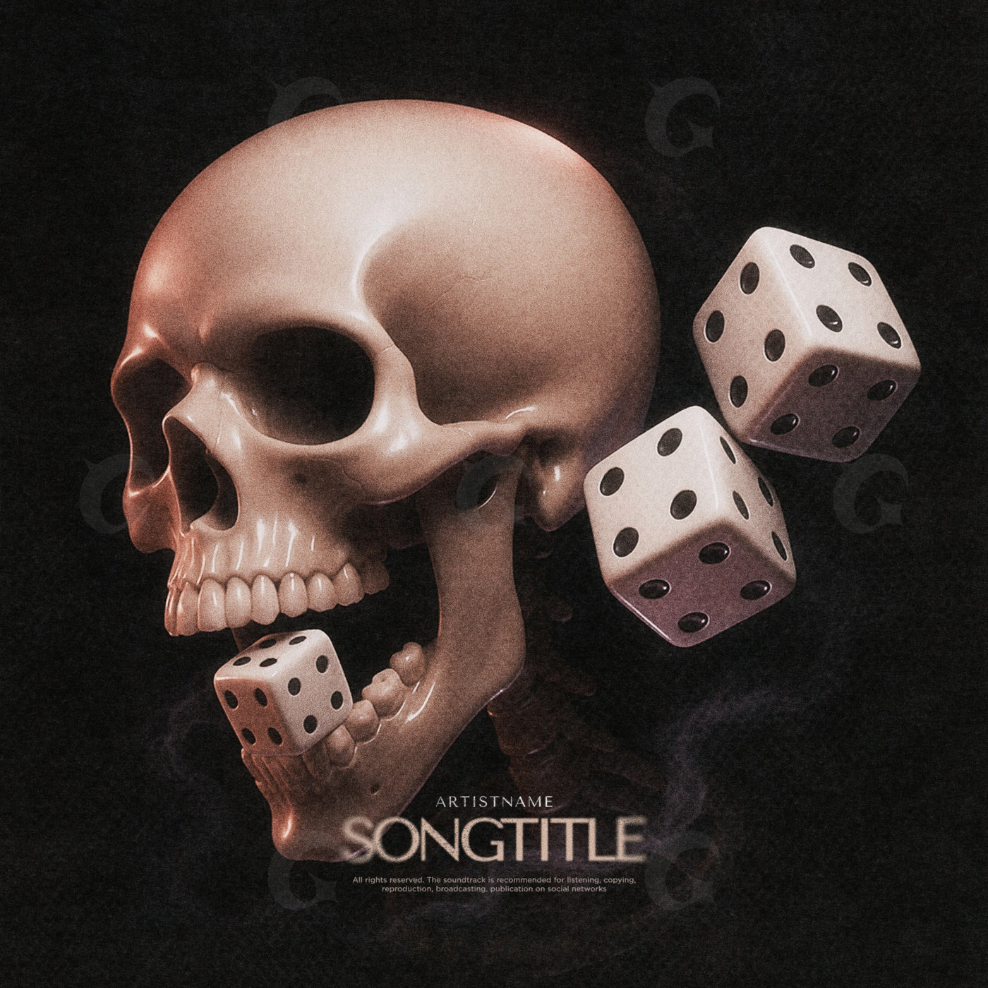 Skull dice gamble