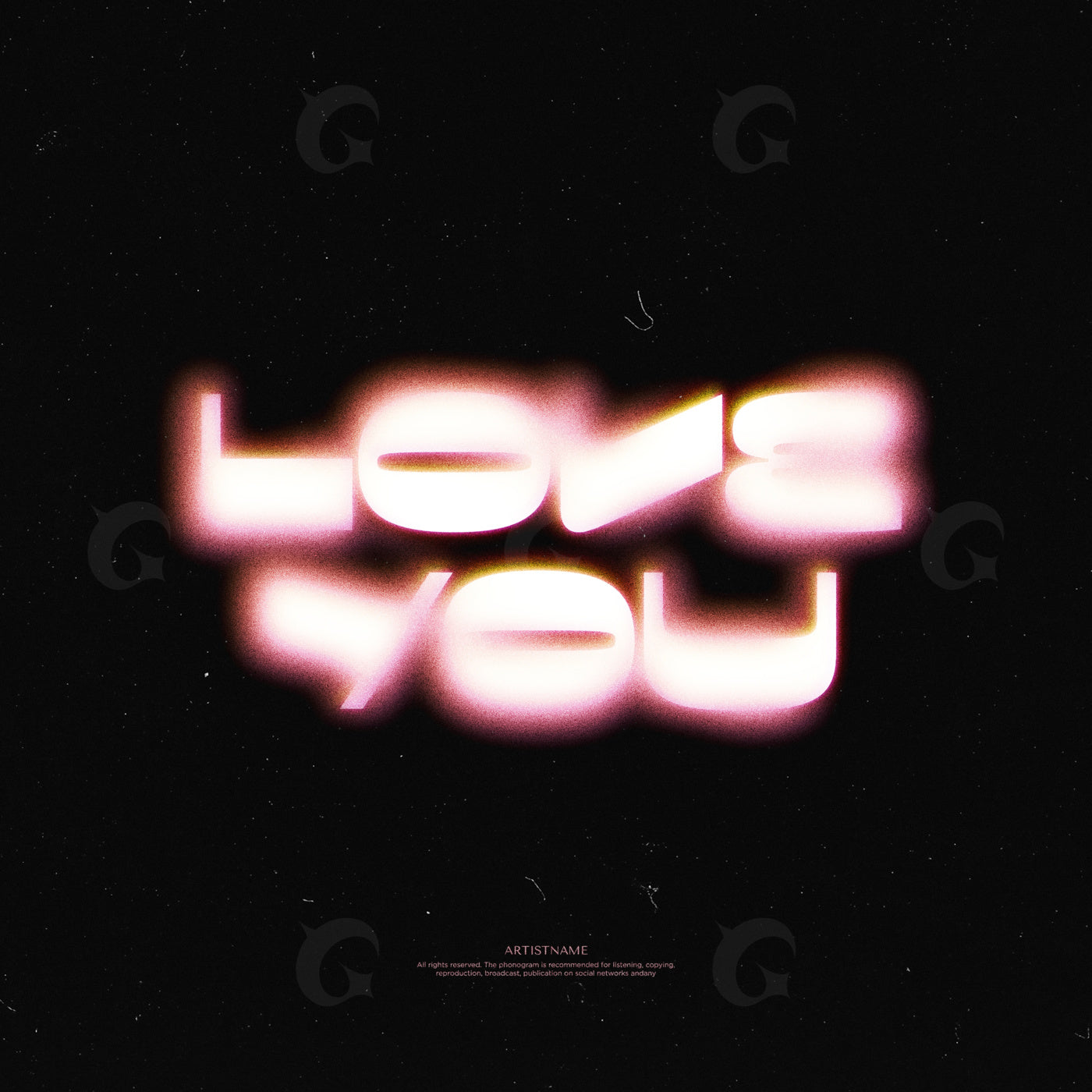 Neon love you